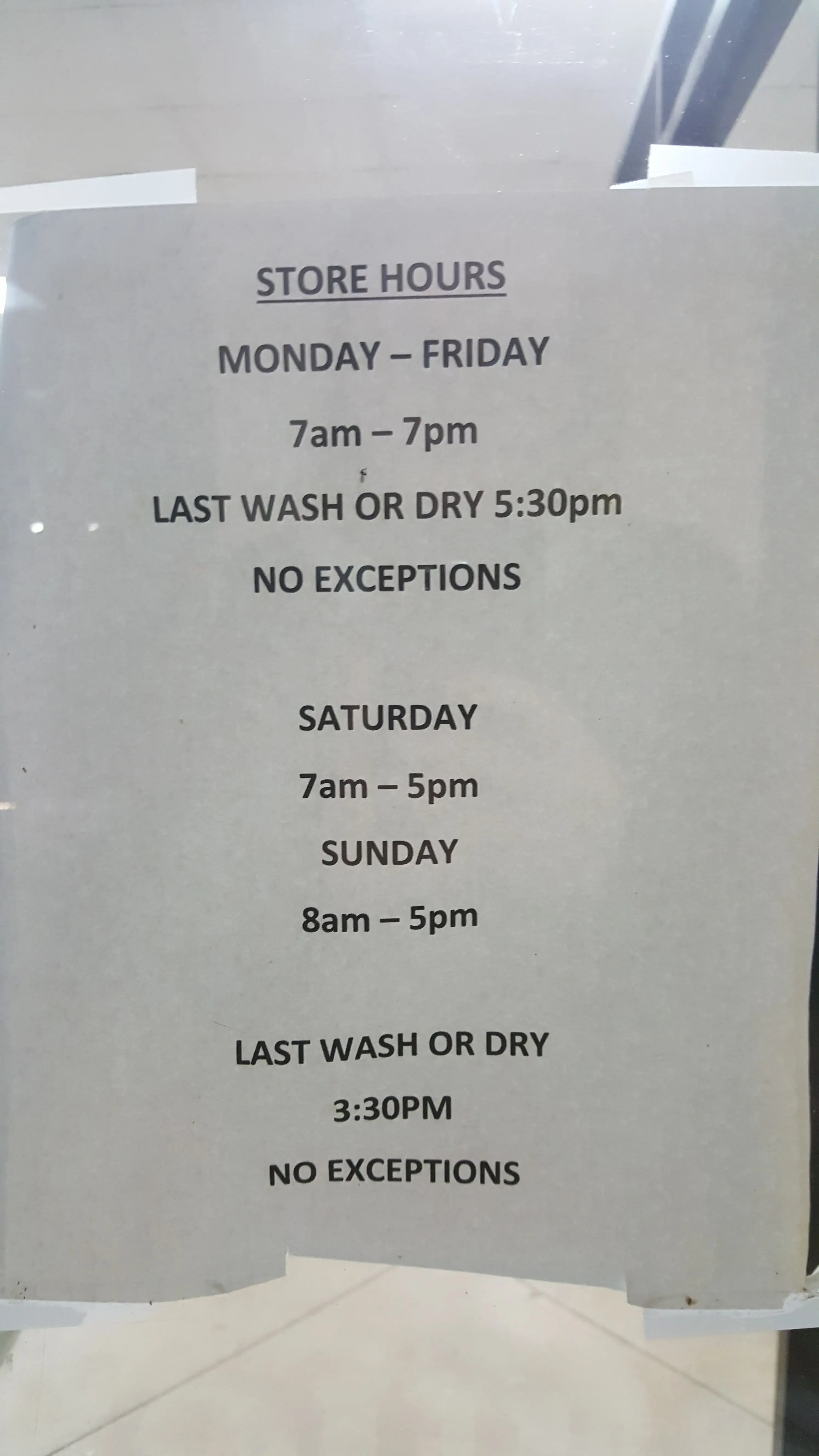 1 Stop Laundry location