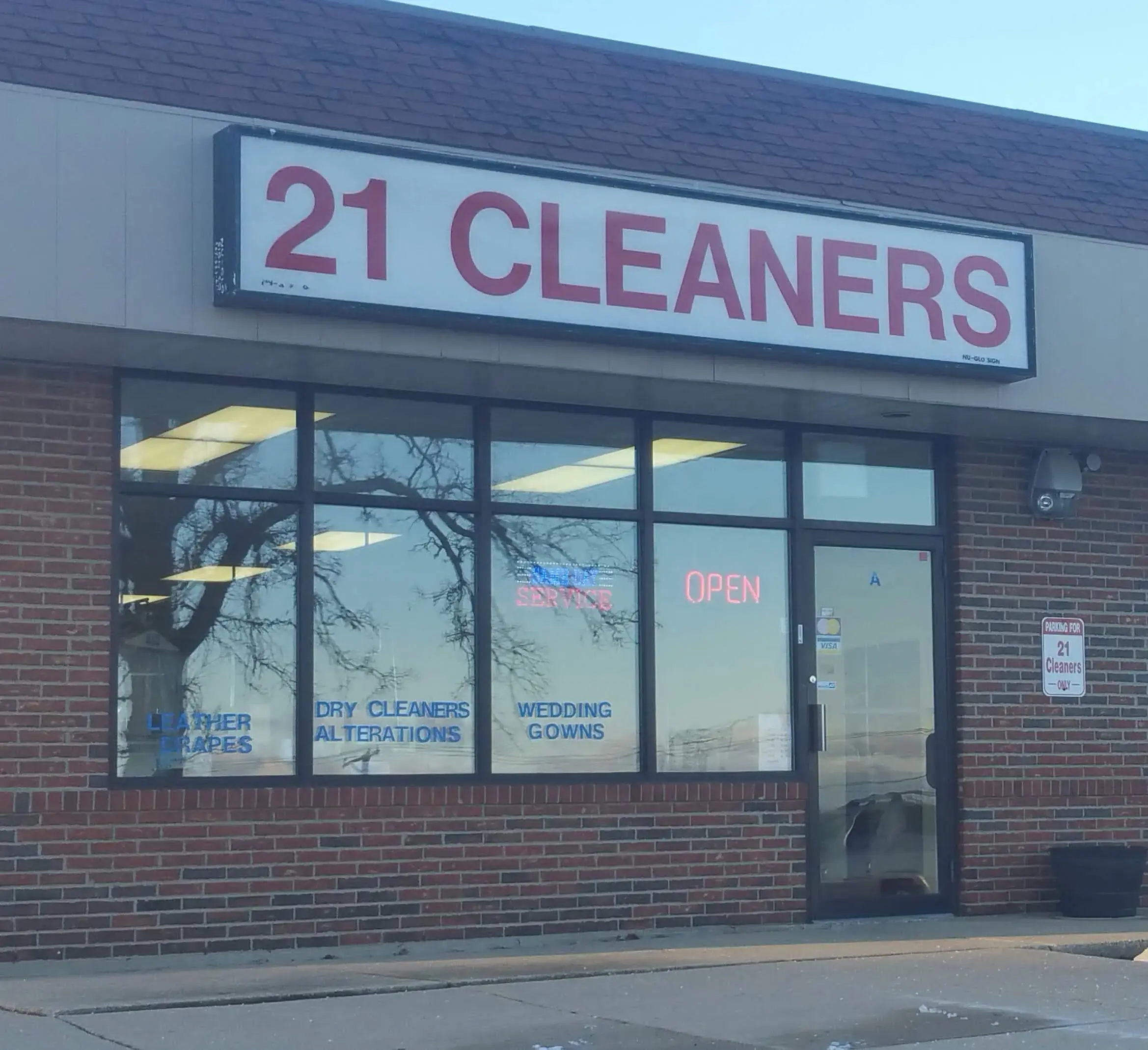 21 Cleaners location