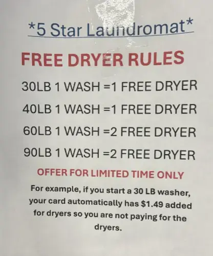 5 Star Laundromat | Winston-Salem - Image 15