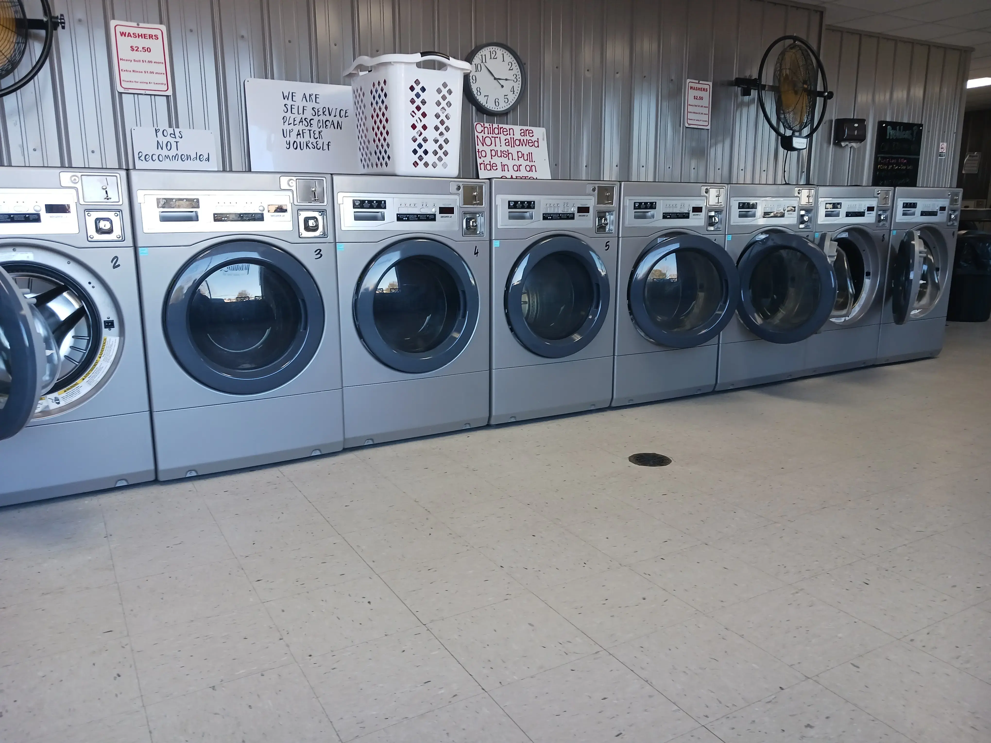 A+ Laundry location
