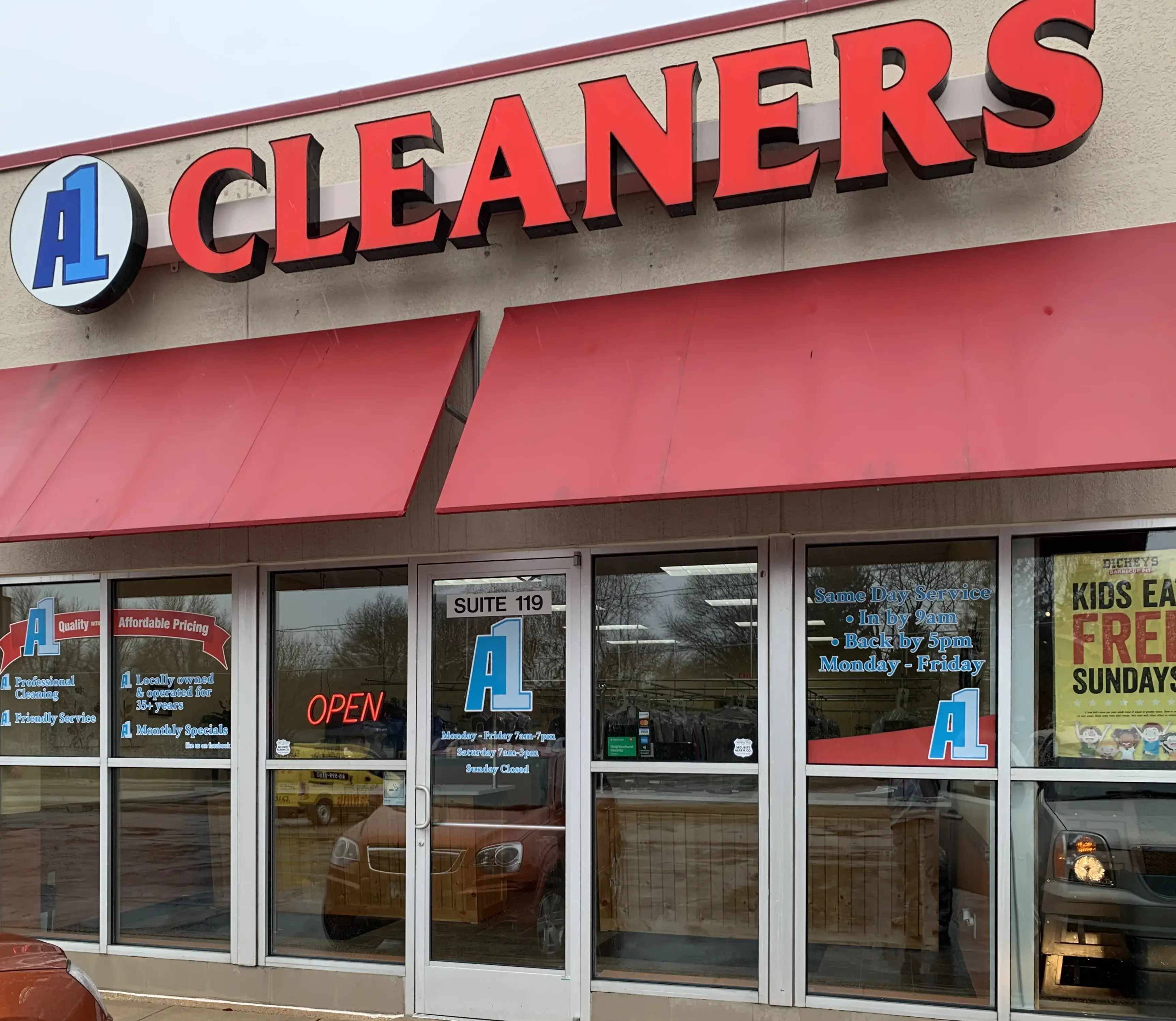 A1 Dry Cleaners & Laundry location