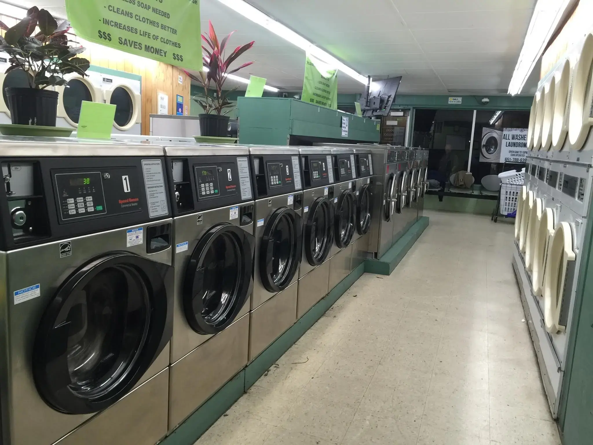 All Washed Up Laundromat location