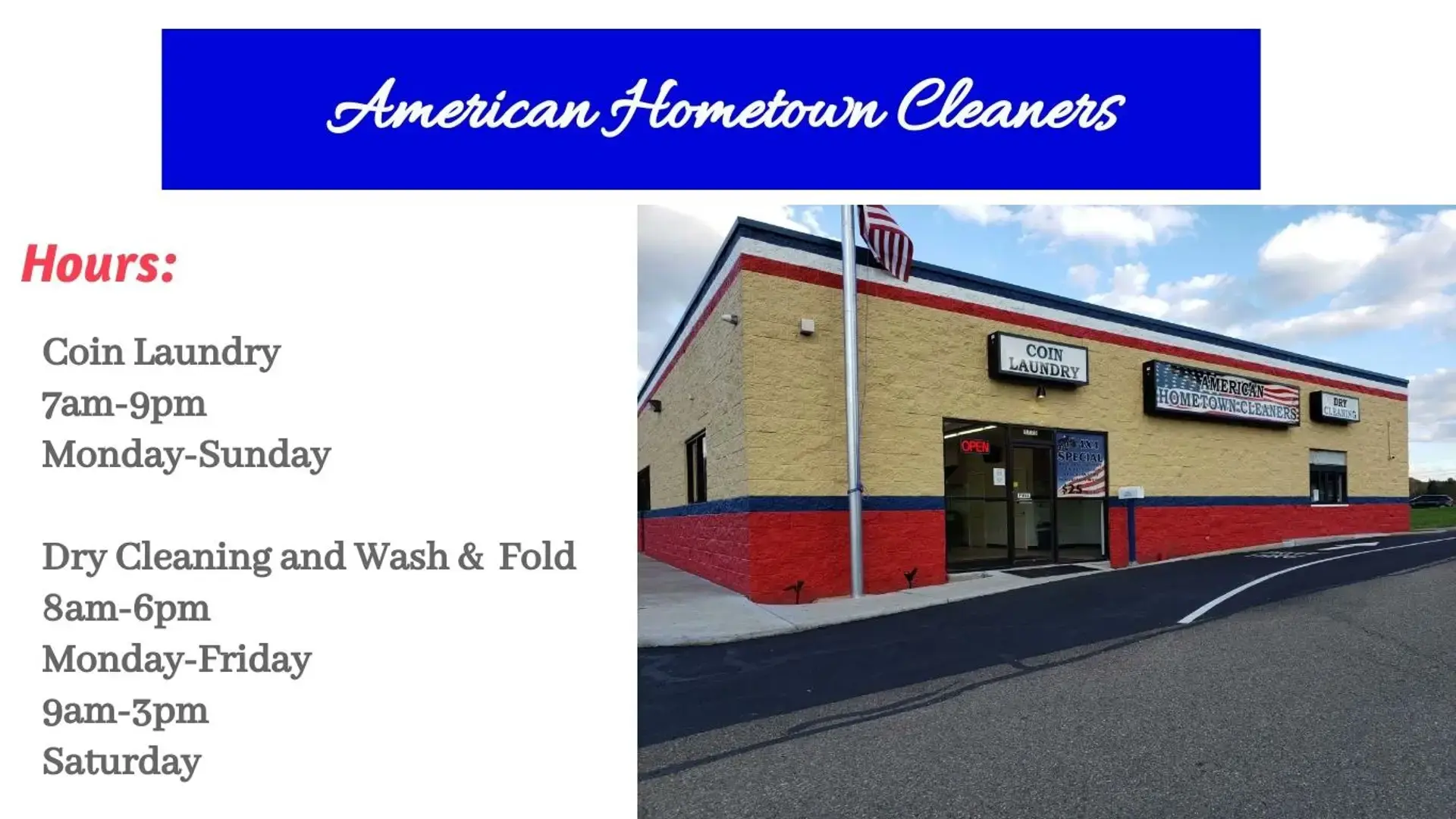 American Hometown Cleaners - Image 2