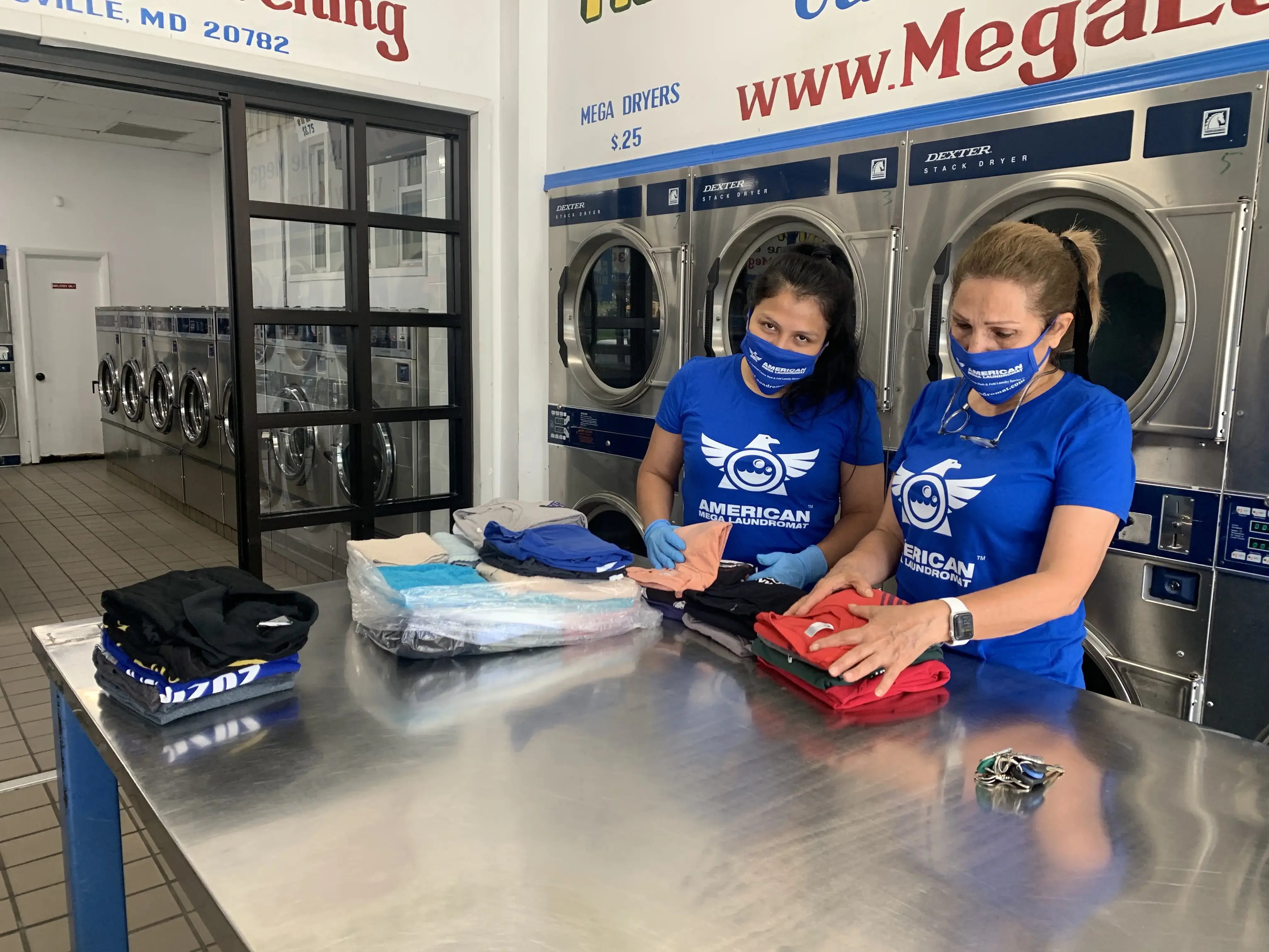 American Mega Laundromat location