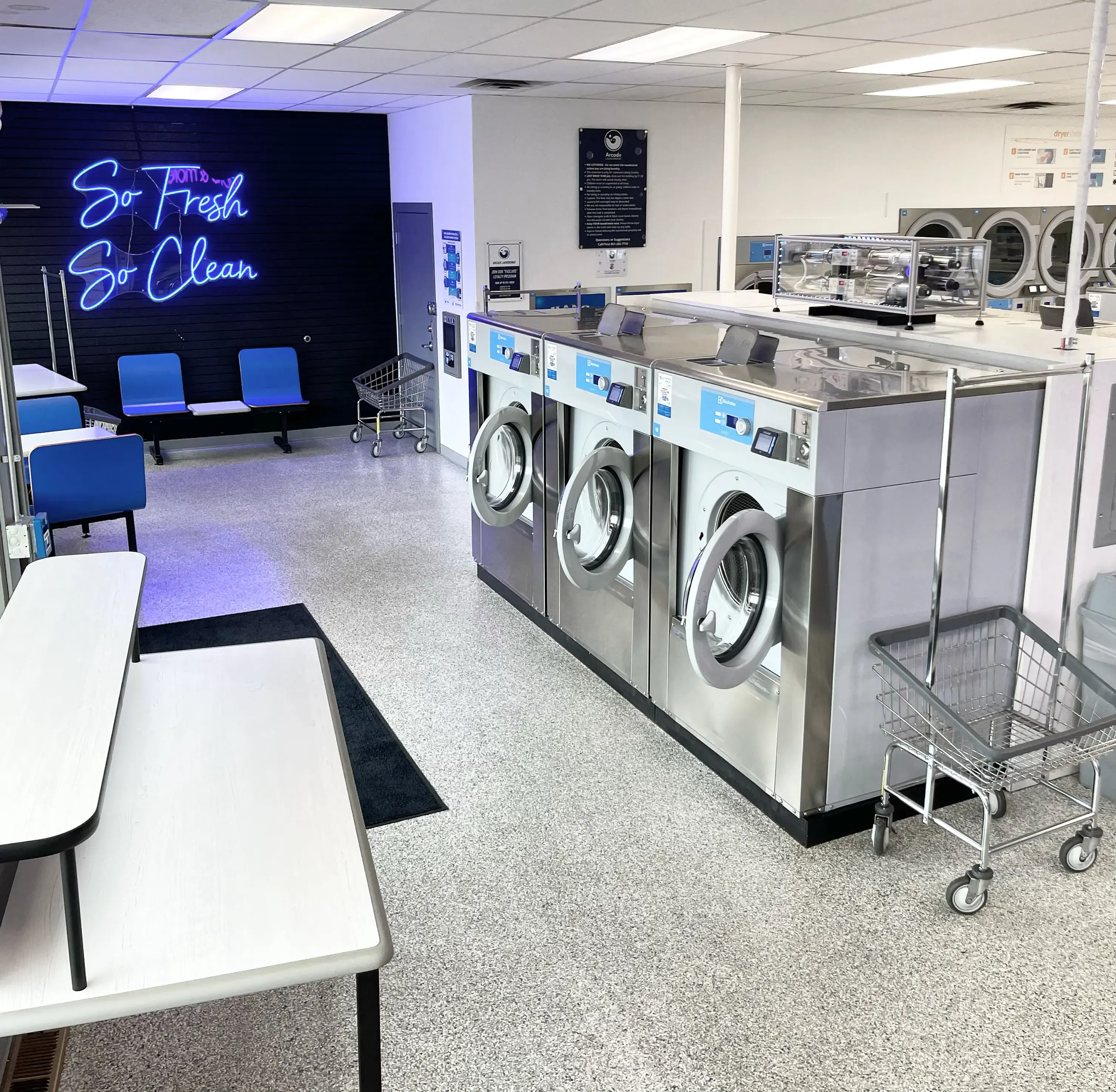 Arcade Laundromat location