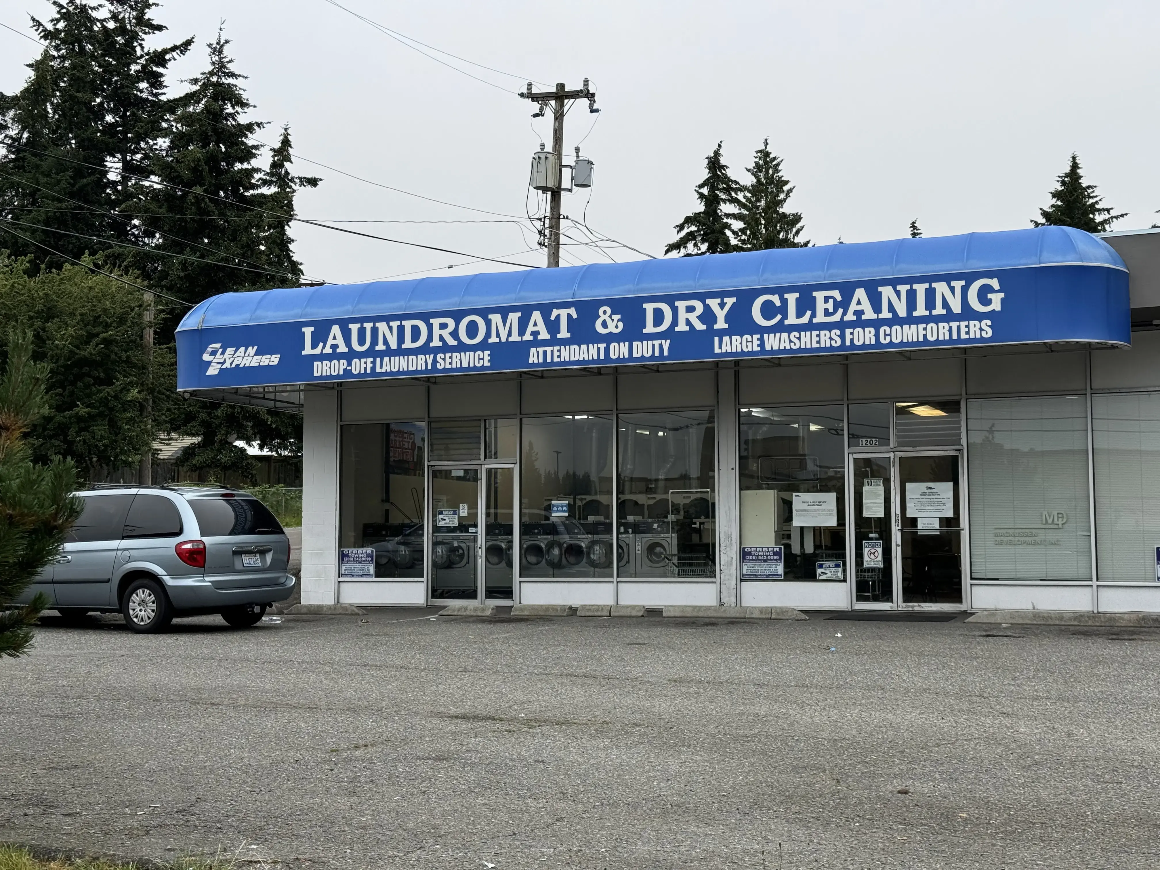 Aurora Clean Express Laundromat location