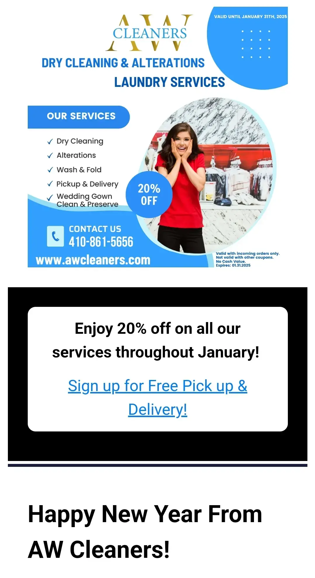AW CLEANERS Dry Cleaning & Laundry thumbnail 6