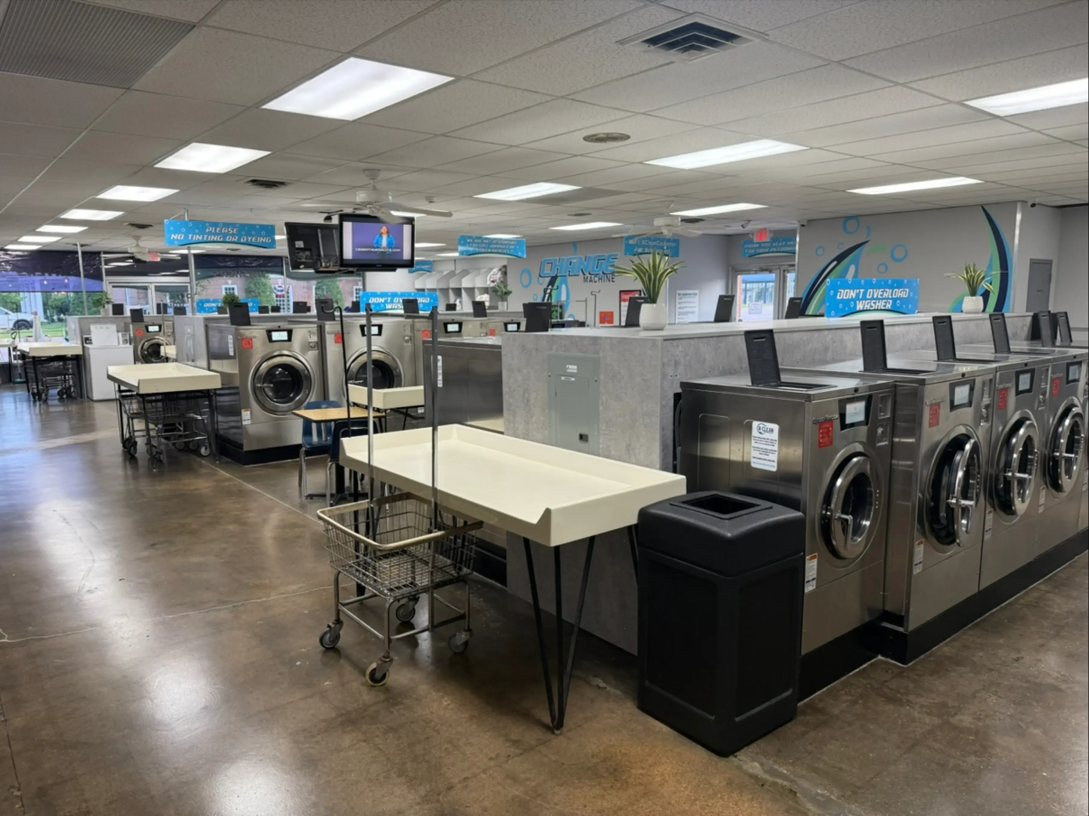 B-Clean Coin Laundromat location