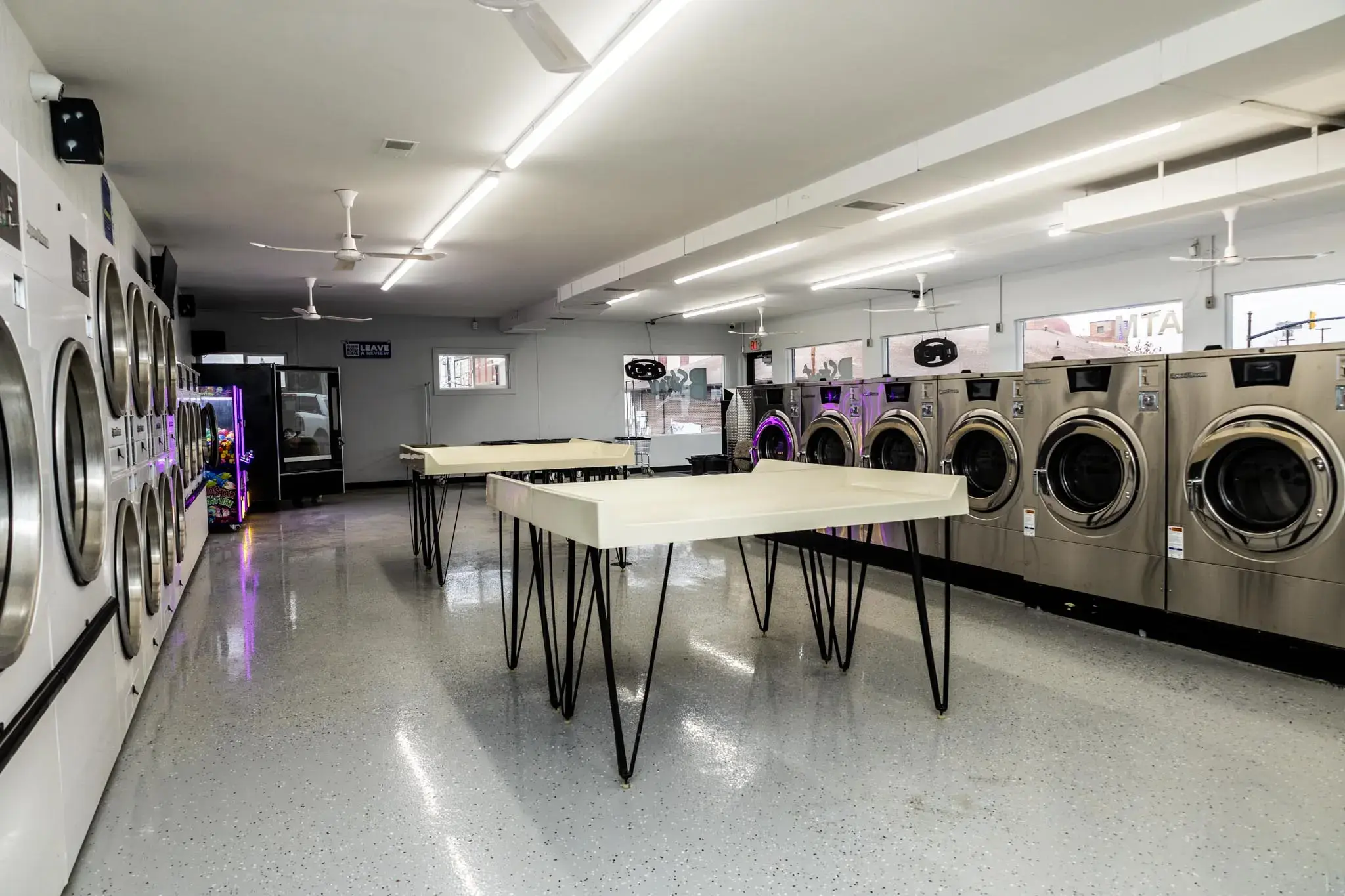 B Street Laundromat location