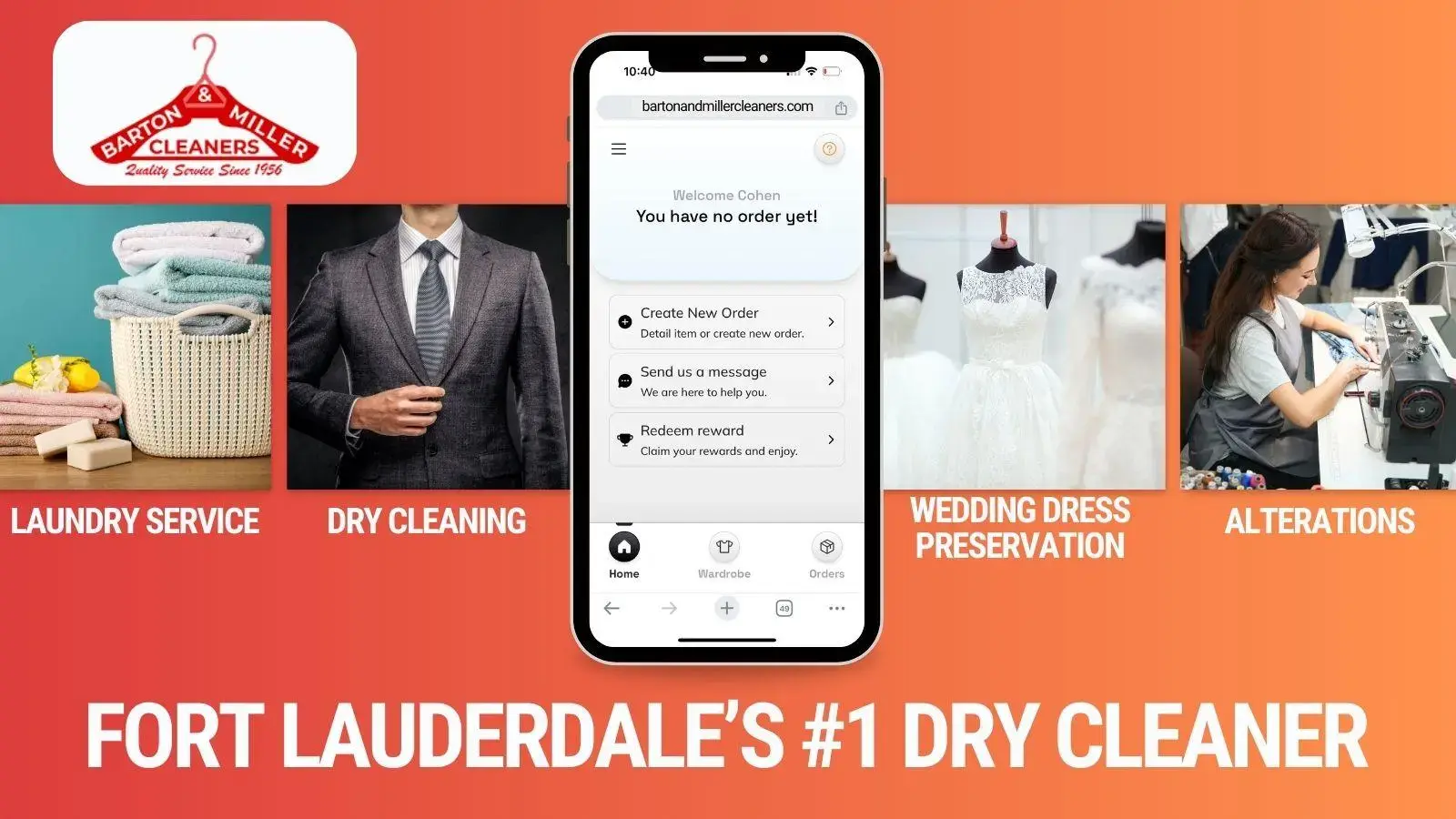 Barton & Miller Cleaners location