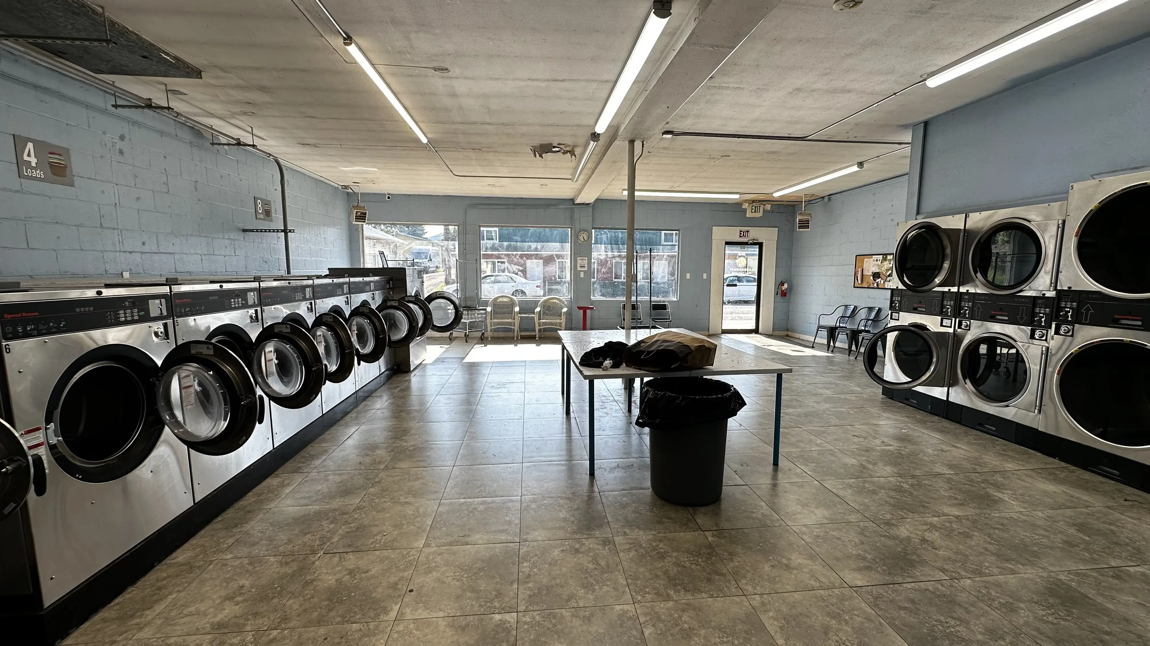 B&B's Laundromat location