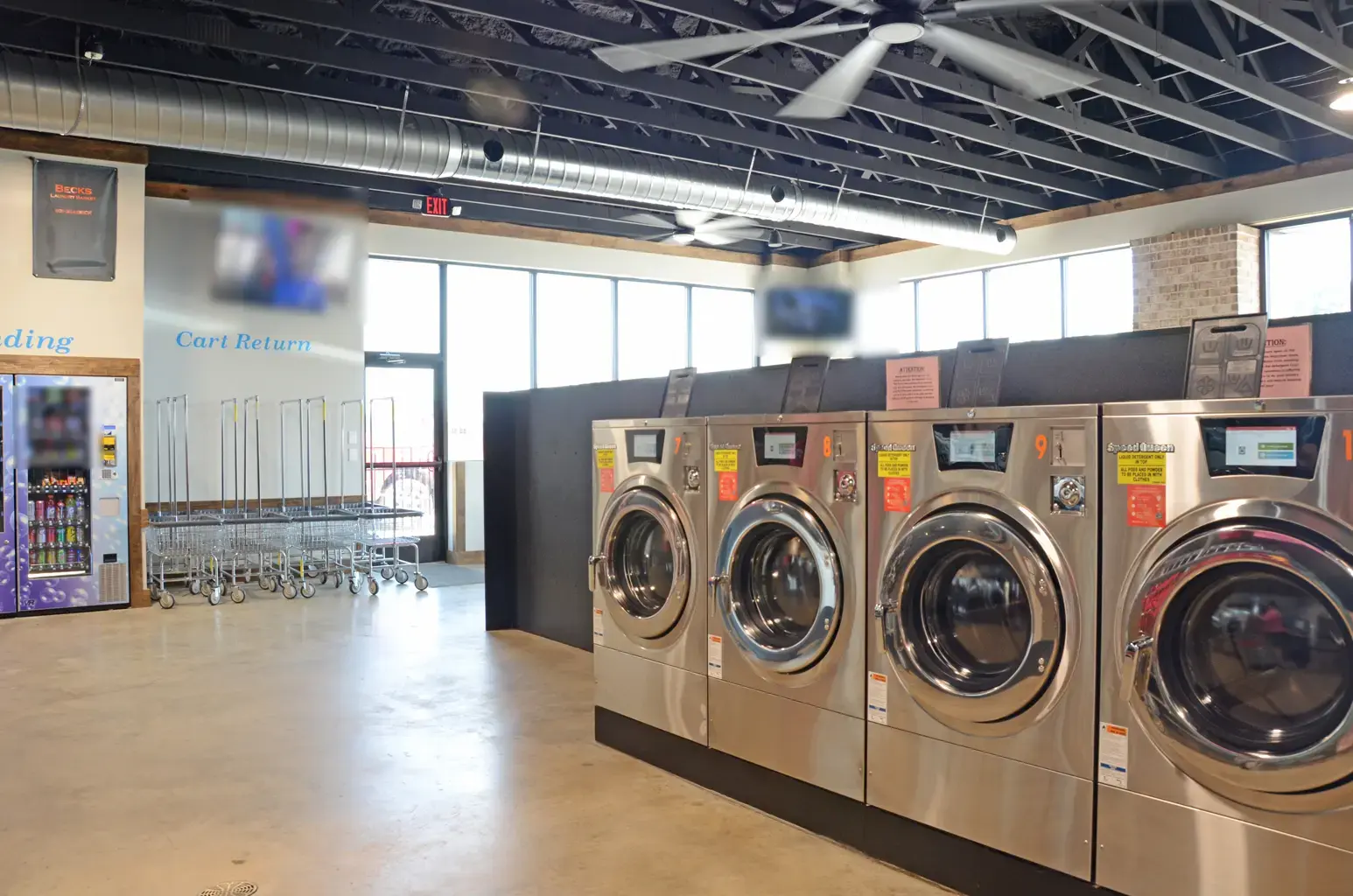 Becks laundry basket location