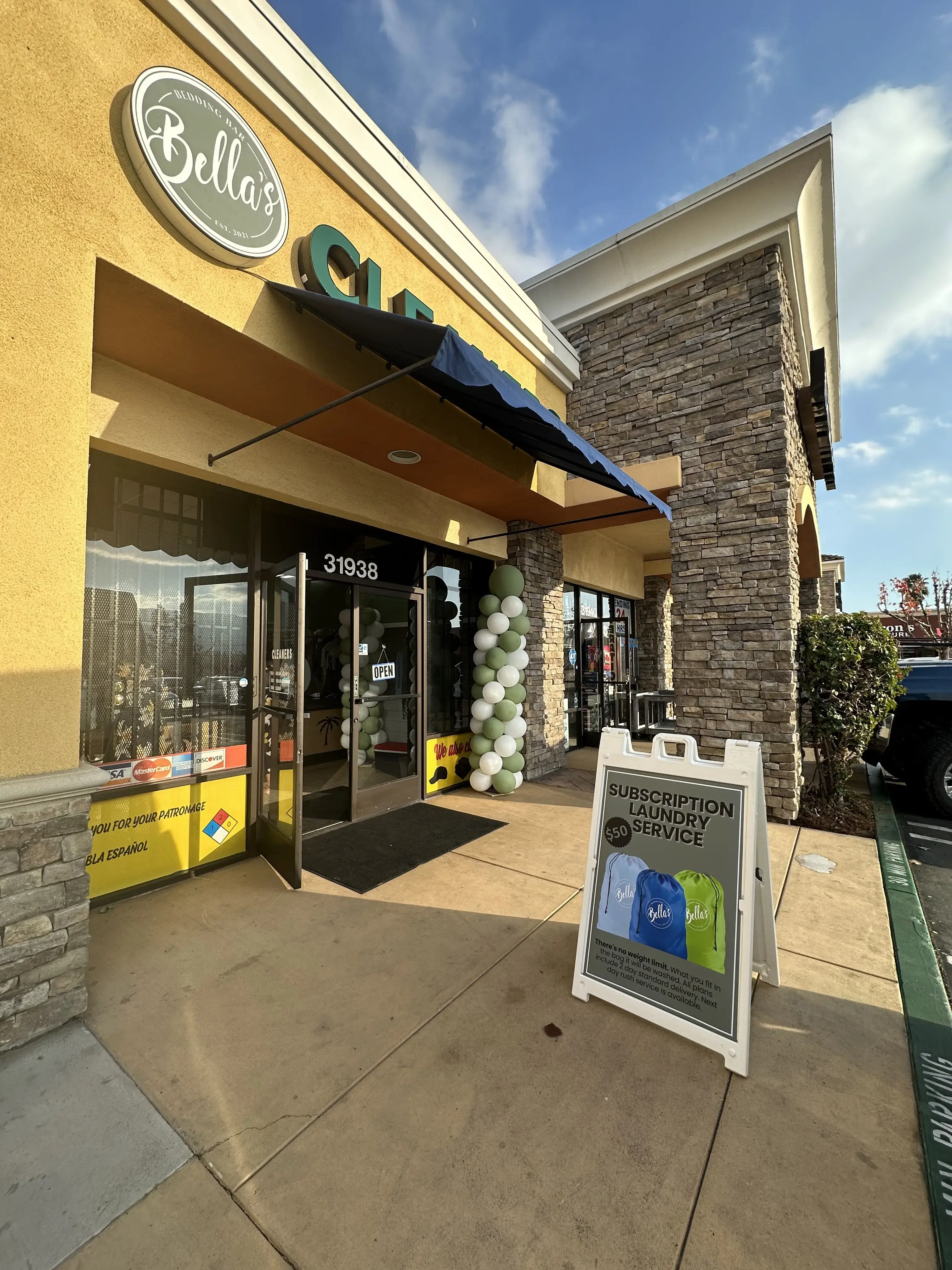 Bella's Dry Cleaners location