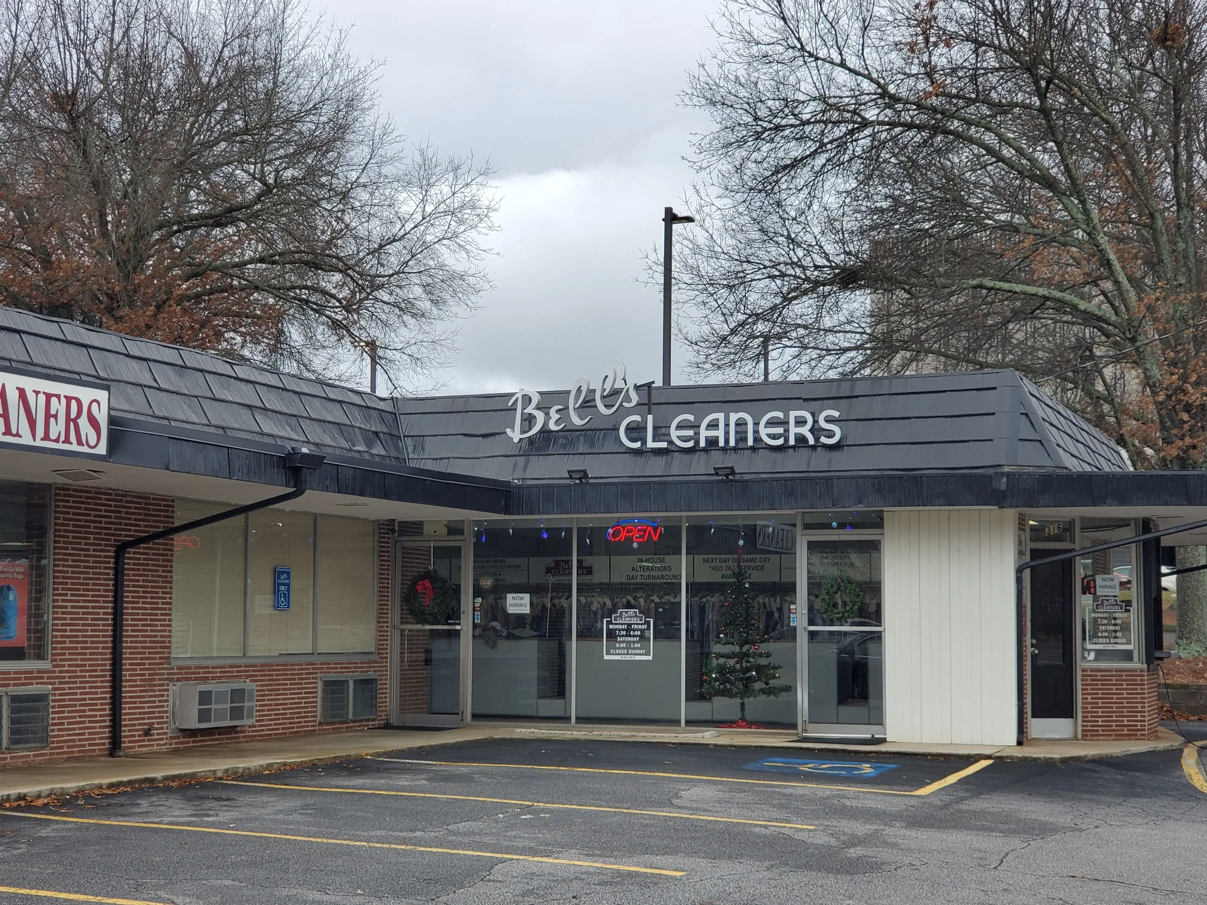 Bell's Cleaners location