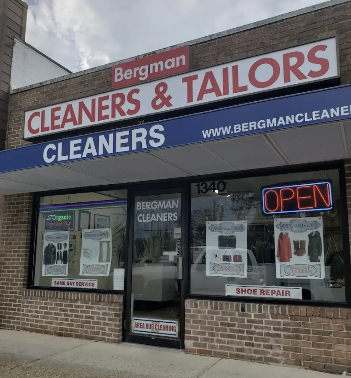 Bergman Cleaners & Tailors location