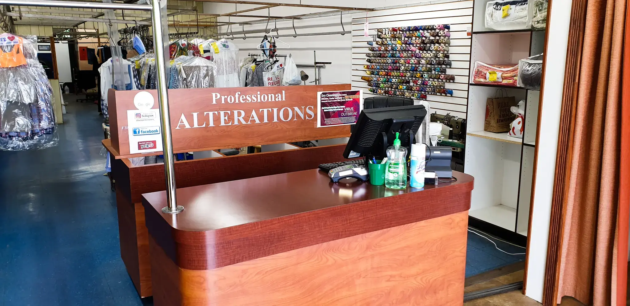 Betty Brite Cleaners location