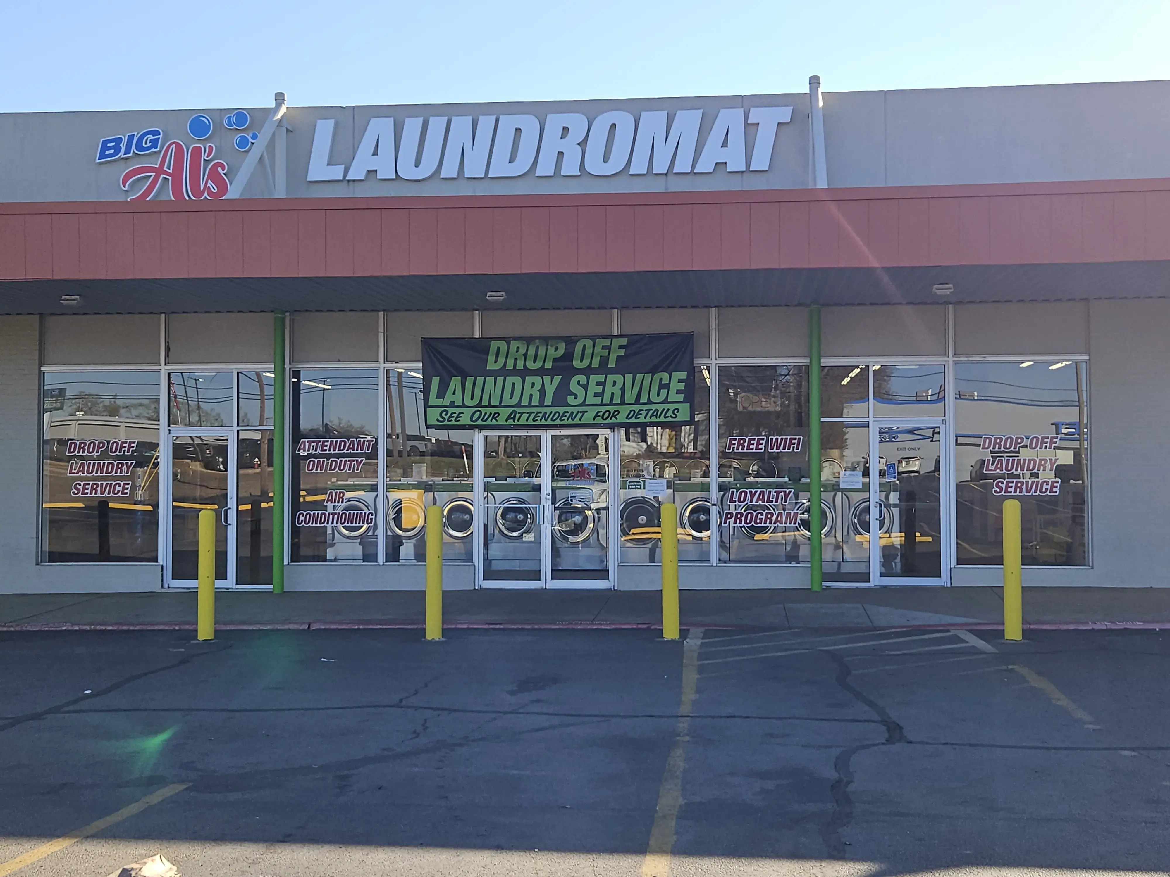 Big Al's Laundromat Self Serve and Wash Dry Fold Drop Off Service thumbnail 2
