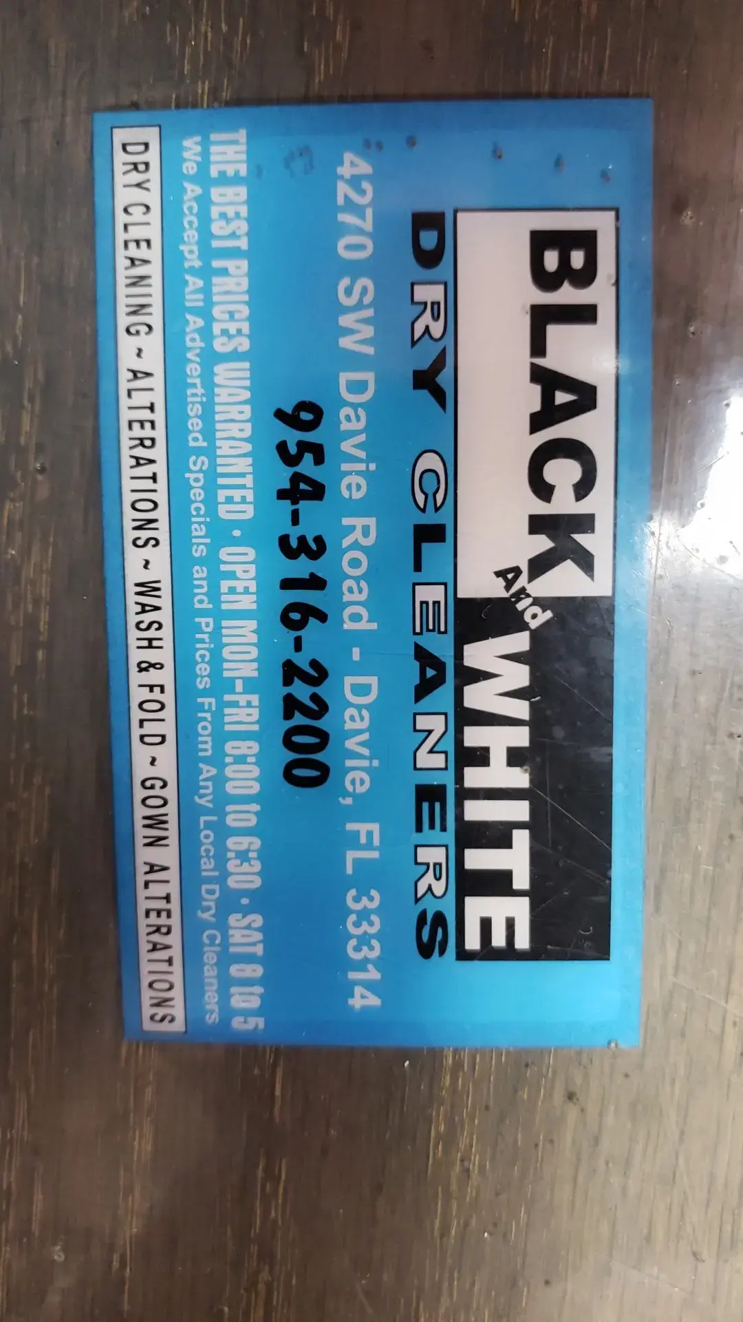 Black & White Dry Cleaners and Alterations - Image 8