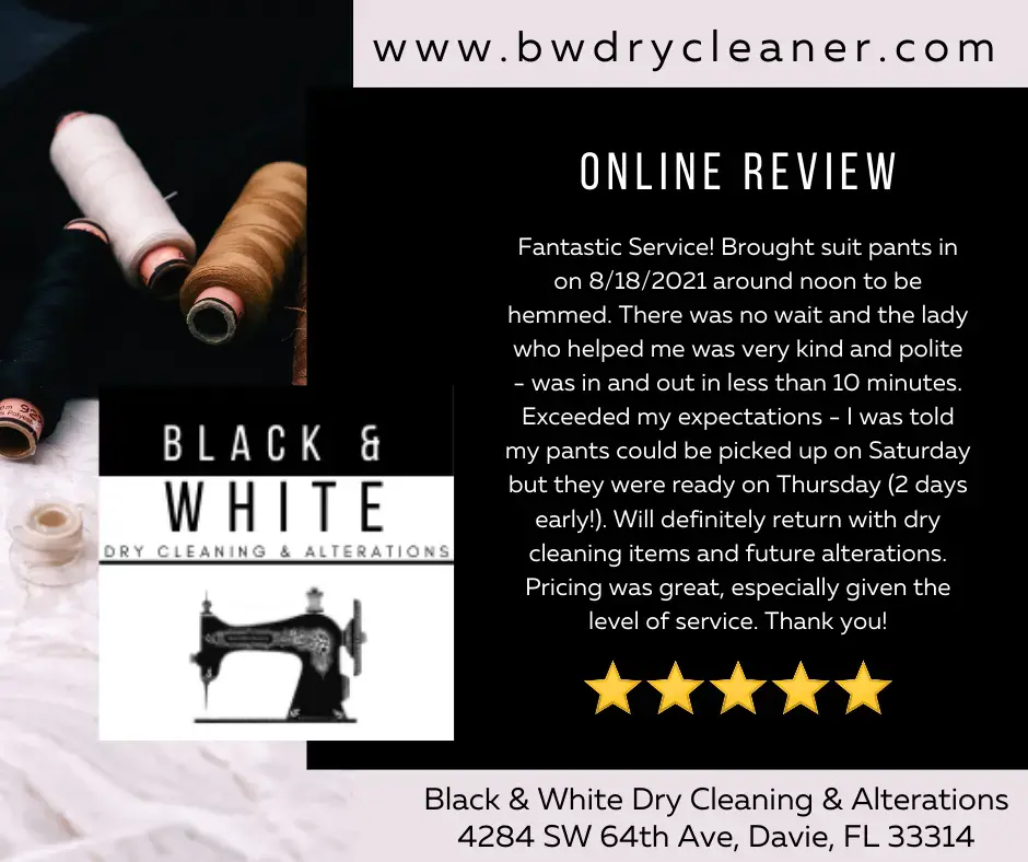 Black & White Dry Cleaners and Alterations - Image 10