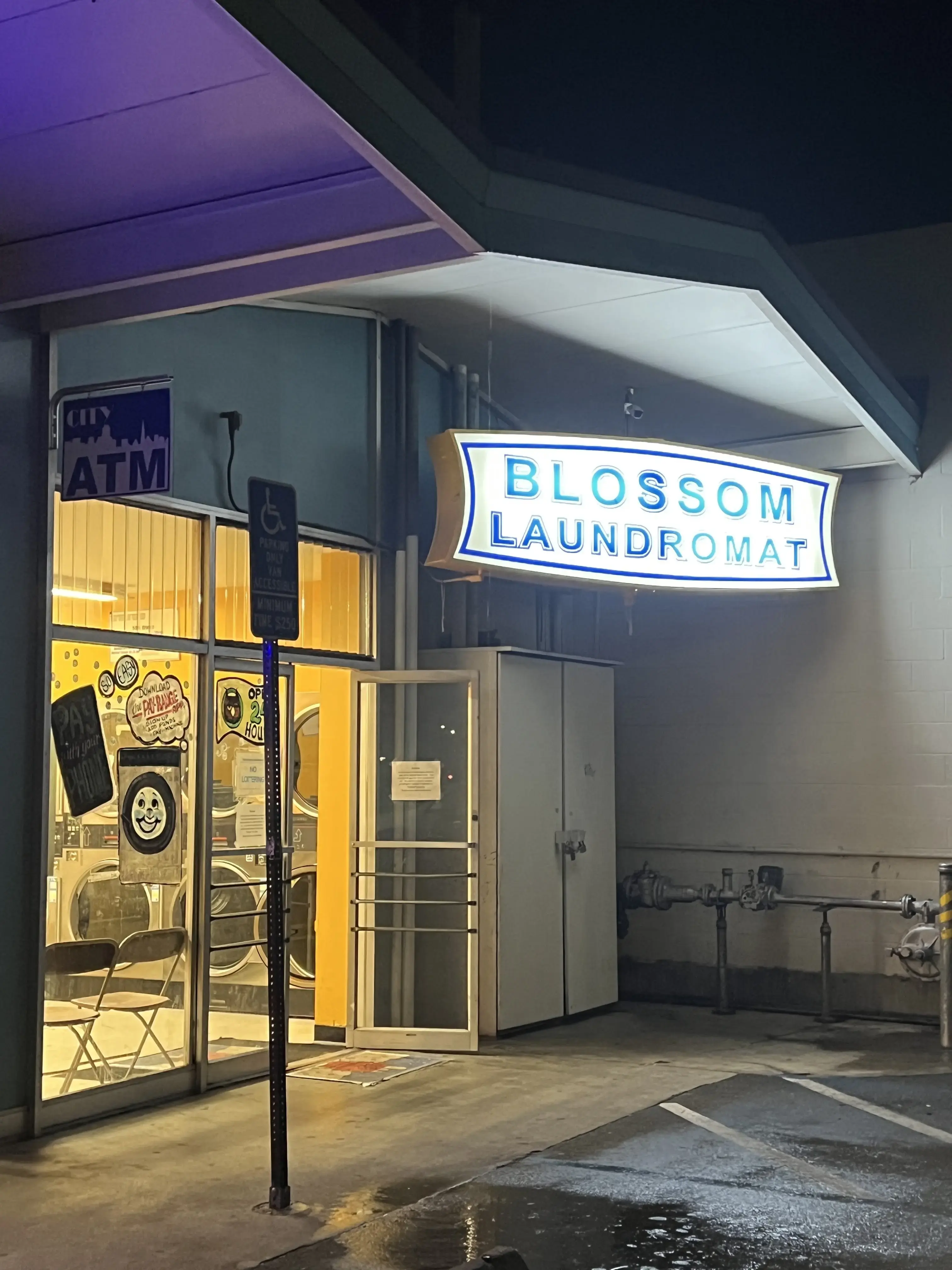 Blossom Laundromat location