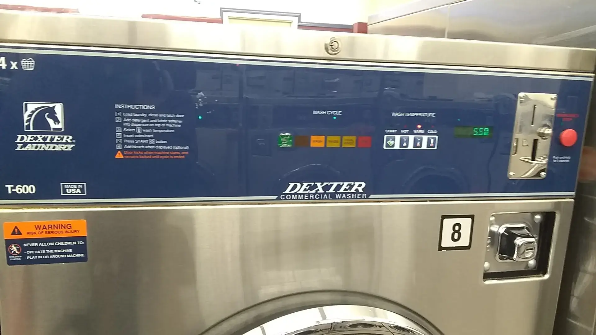 Blue Kangaroo Coin Laundry - Image 4