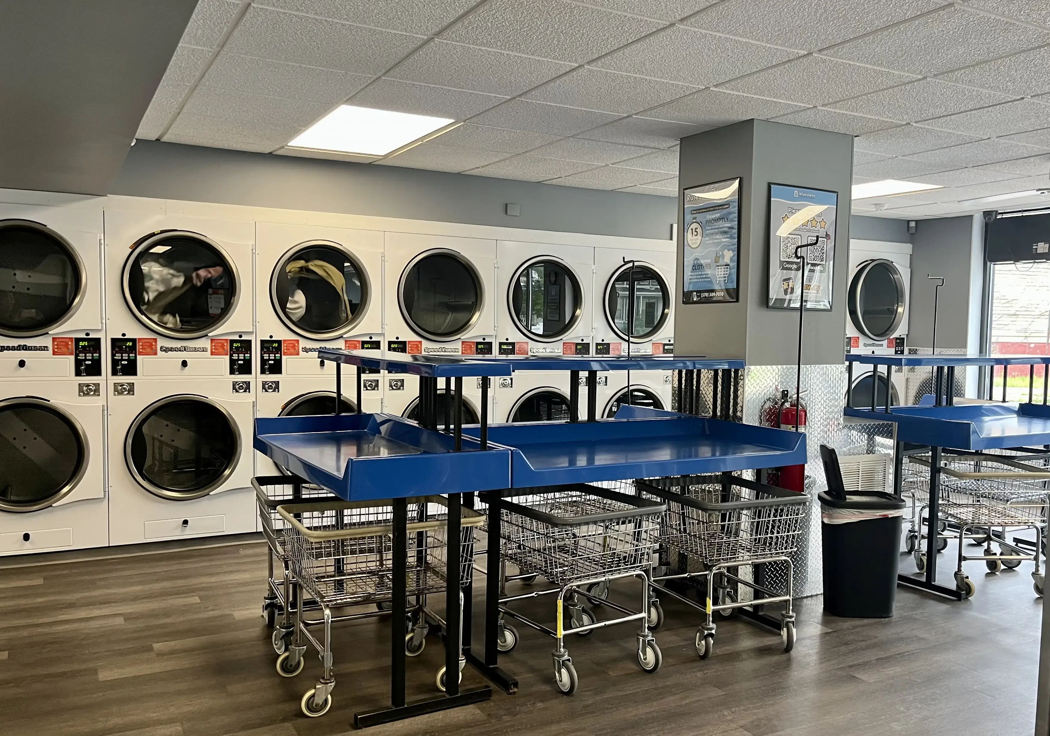 Bluestone Laundromat Hawley location