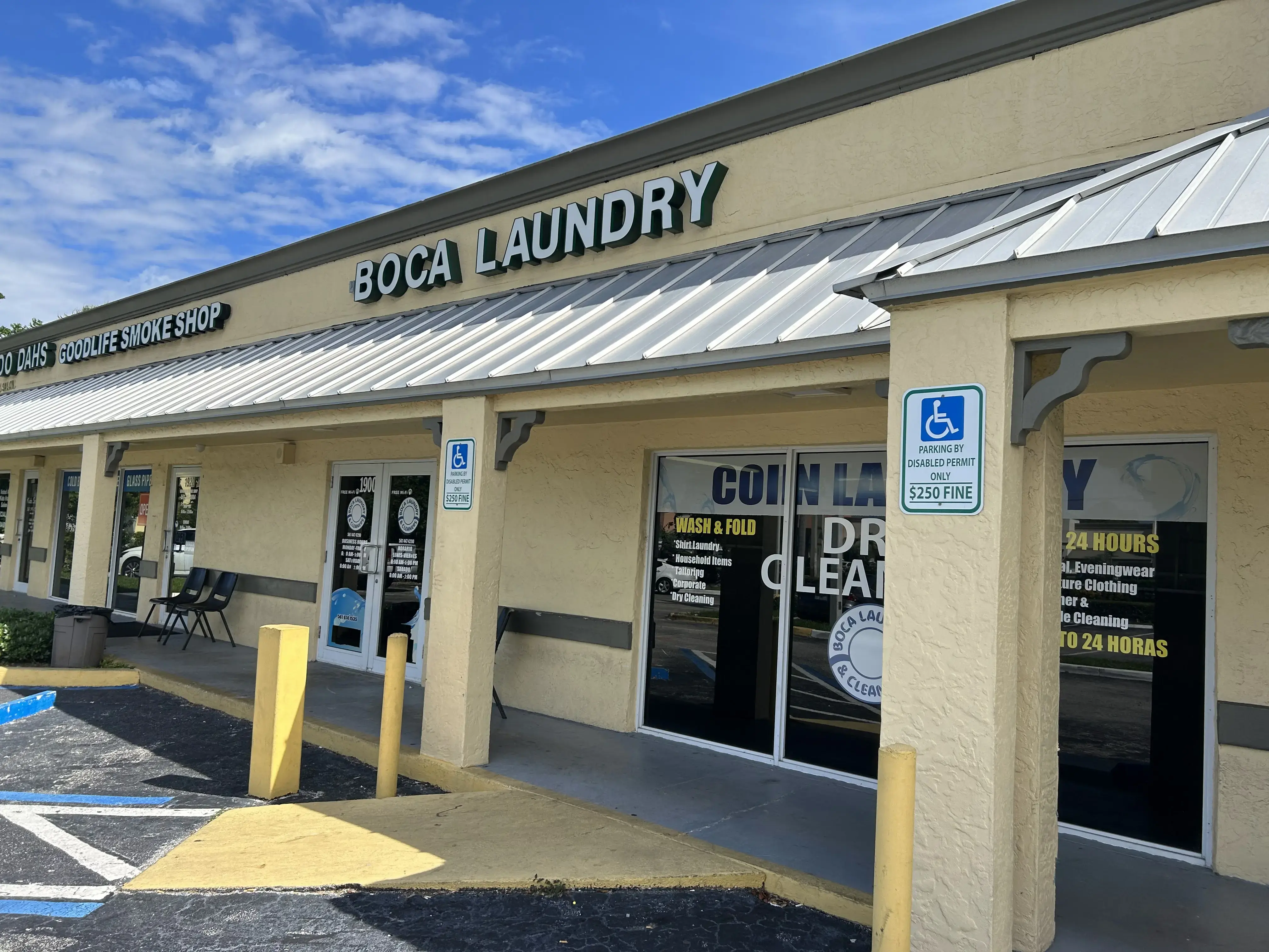 Boca Laundry and Cleaners location