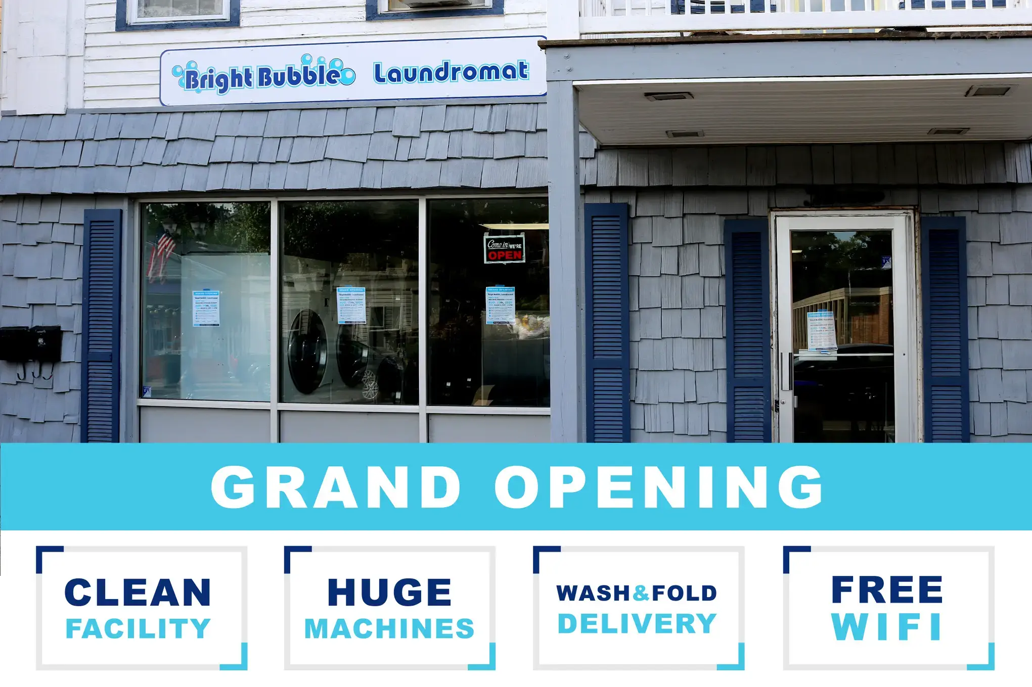 Bright Bubble Laundromat location