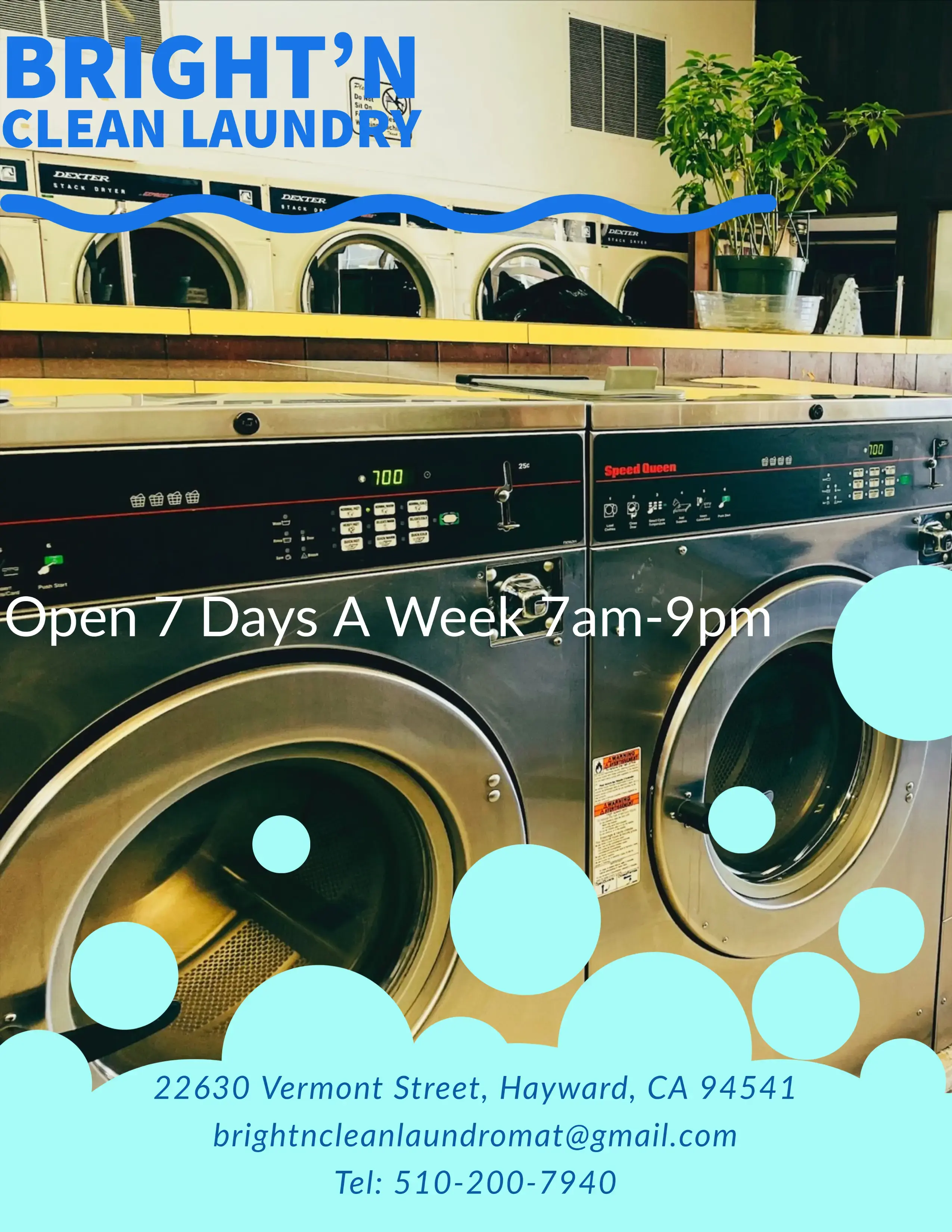 Bright'n Clean Laundry Center location