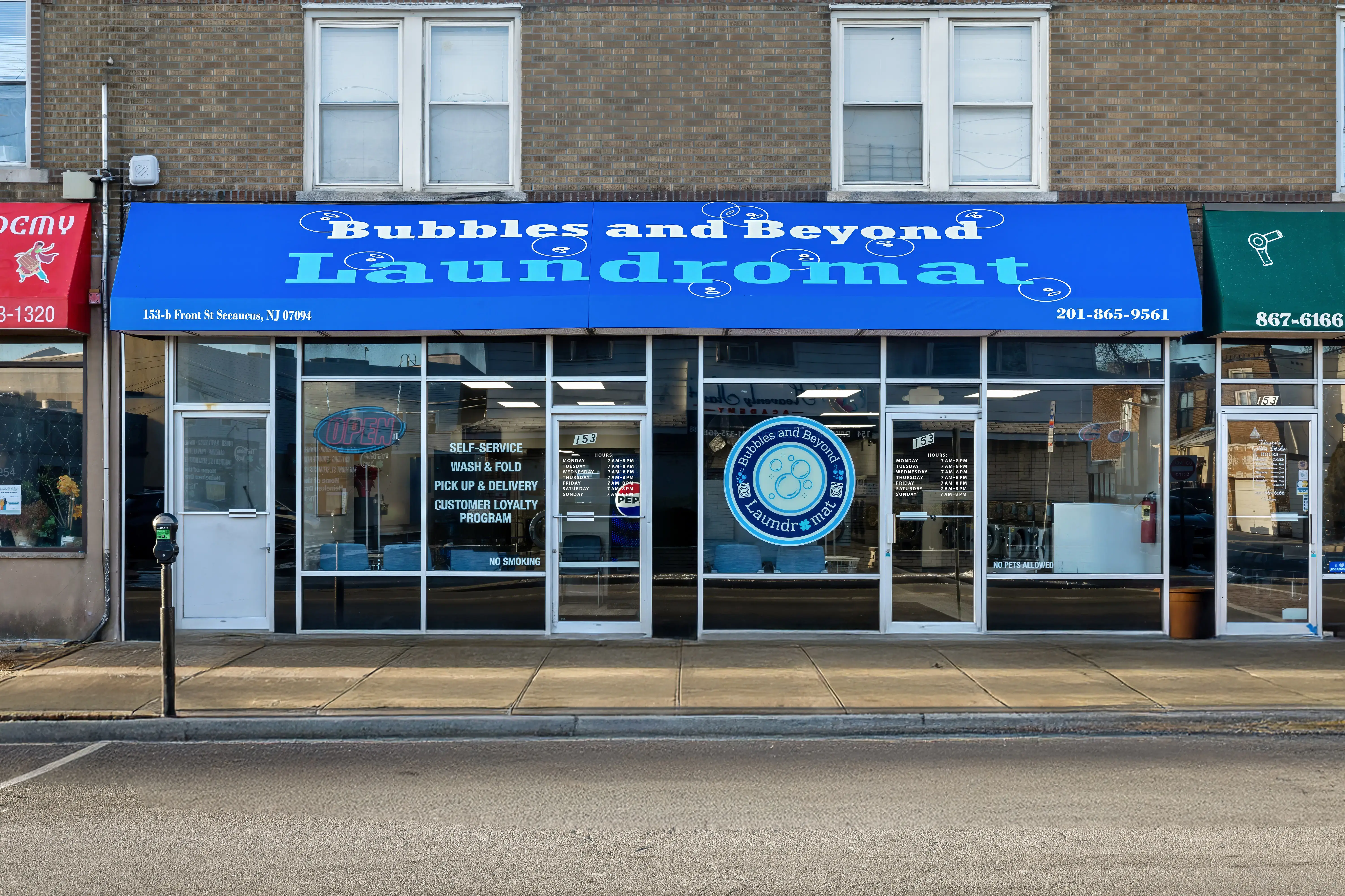 Bubbles and Beyond Laundromat location