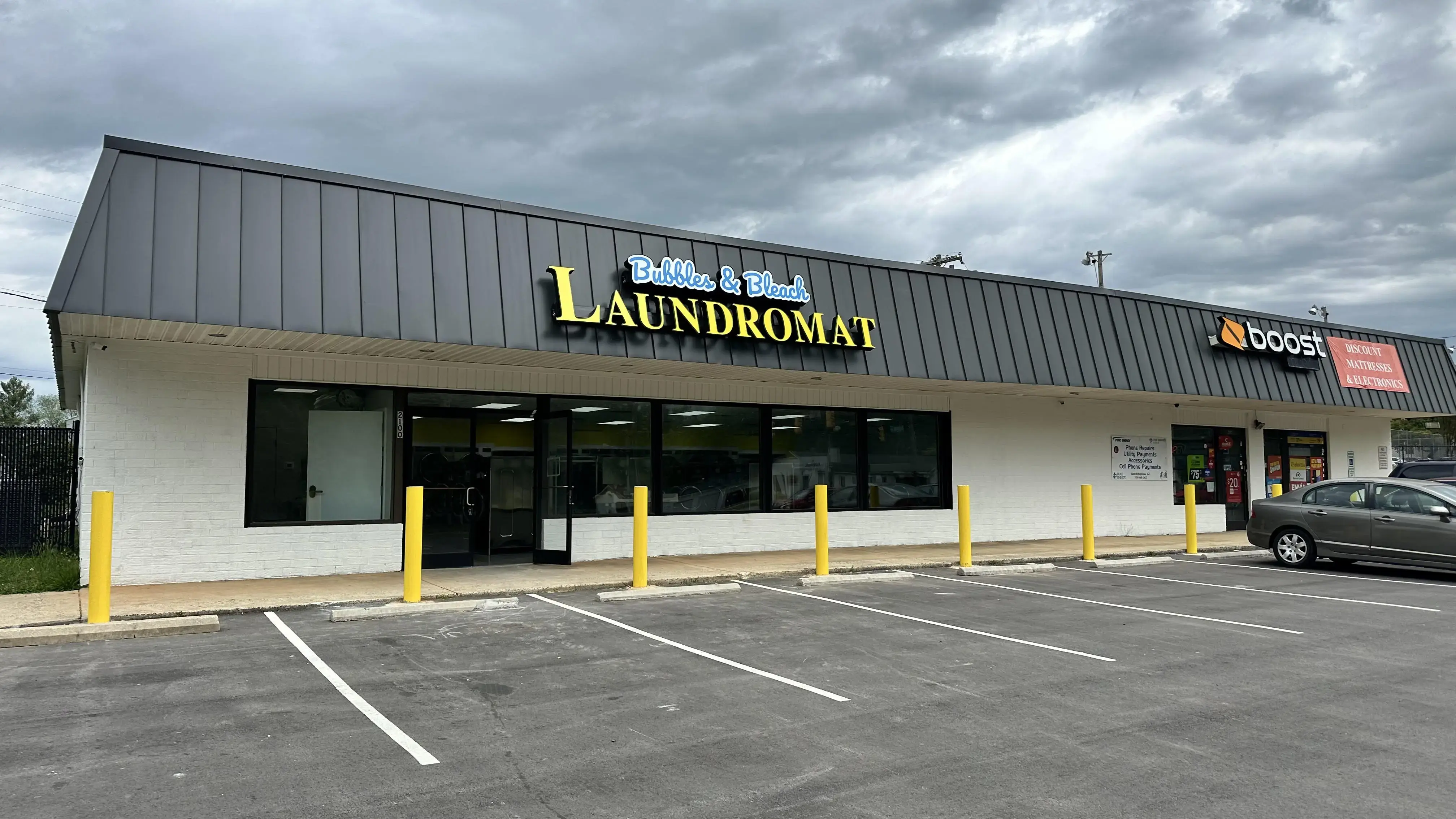 Bubbles & Bleach Laundromat Gastonia location
