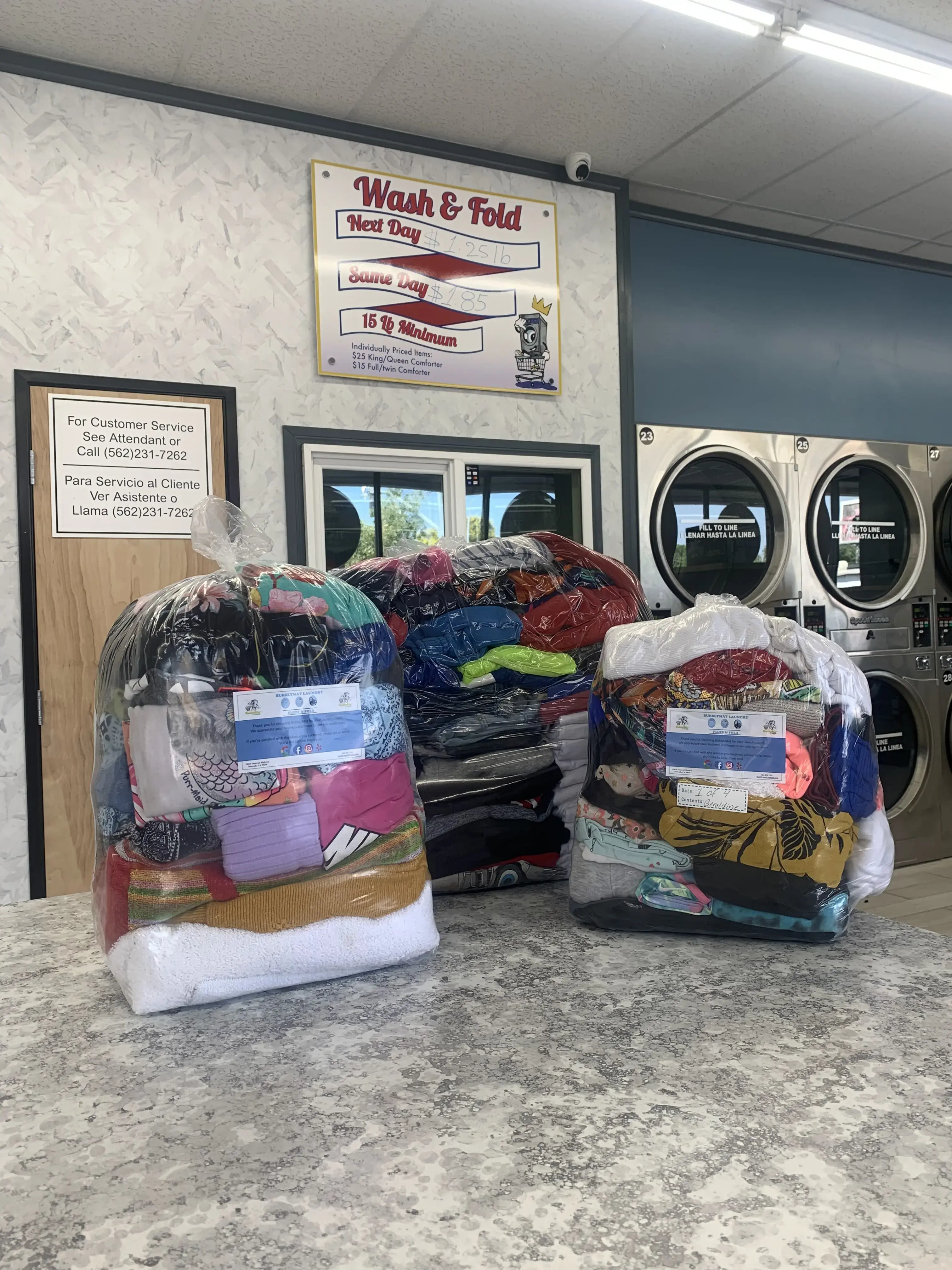 BubblyMat Laundry | Wash & Fold - Image 10