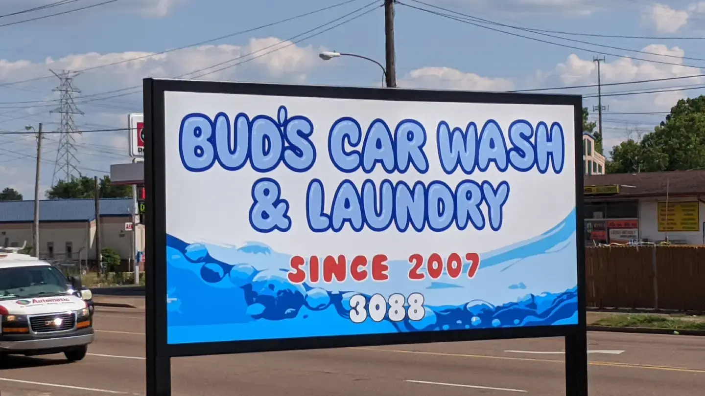 Bud’s Car Wash and Laundry location