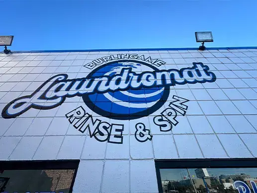 Burlingame Laundromat location