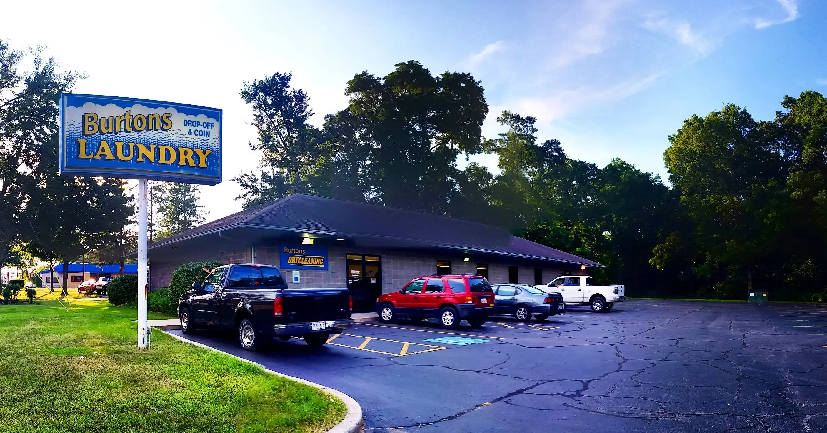 Burton's Laundry location