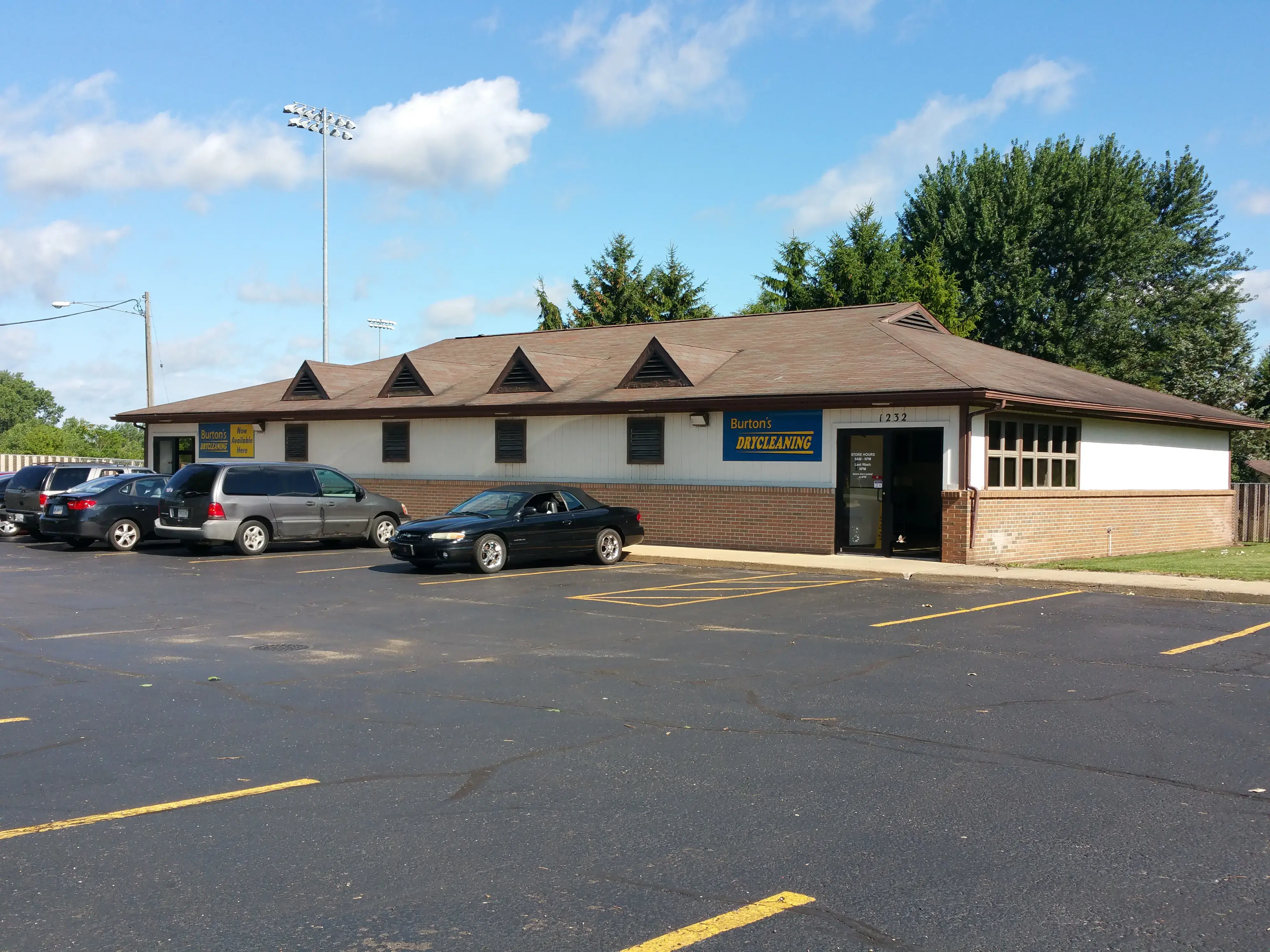 Burton's Laundry location