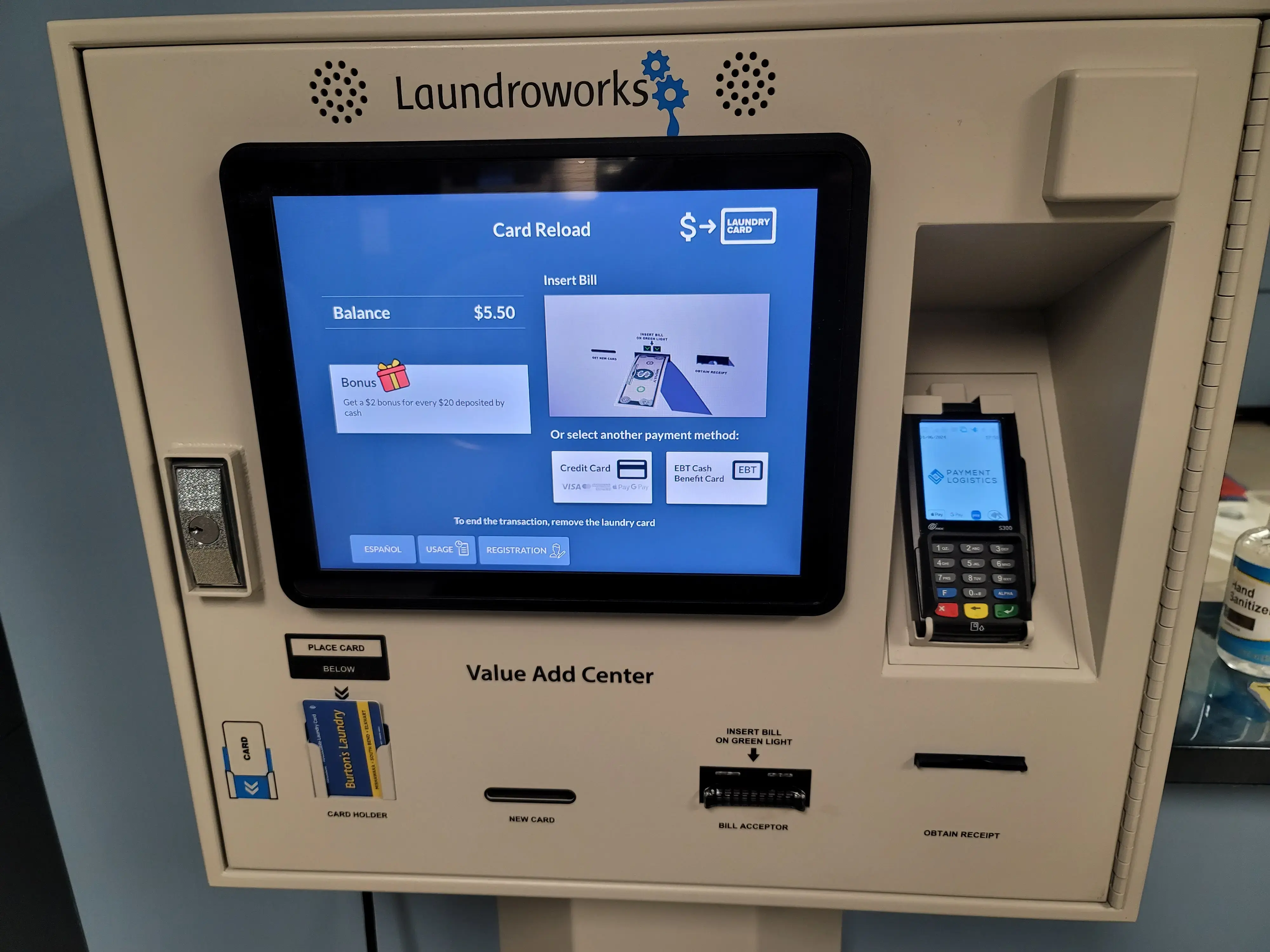 Burton's Laundry location