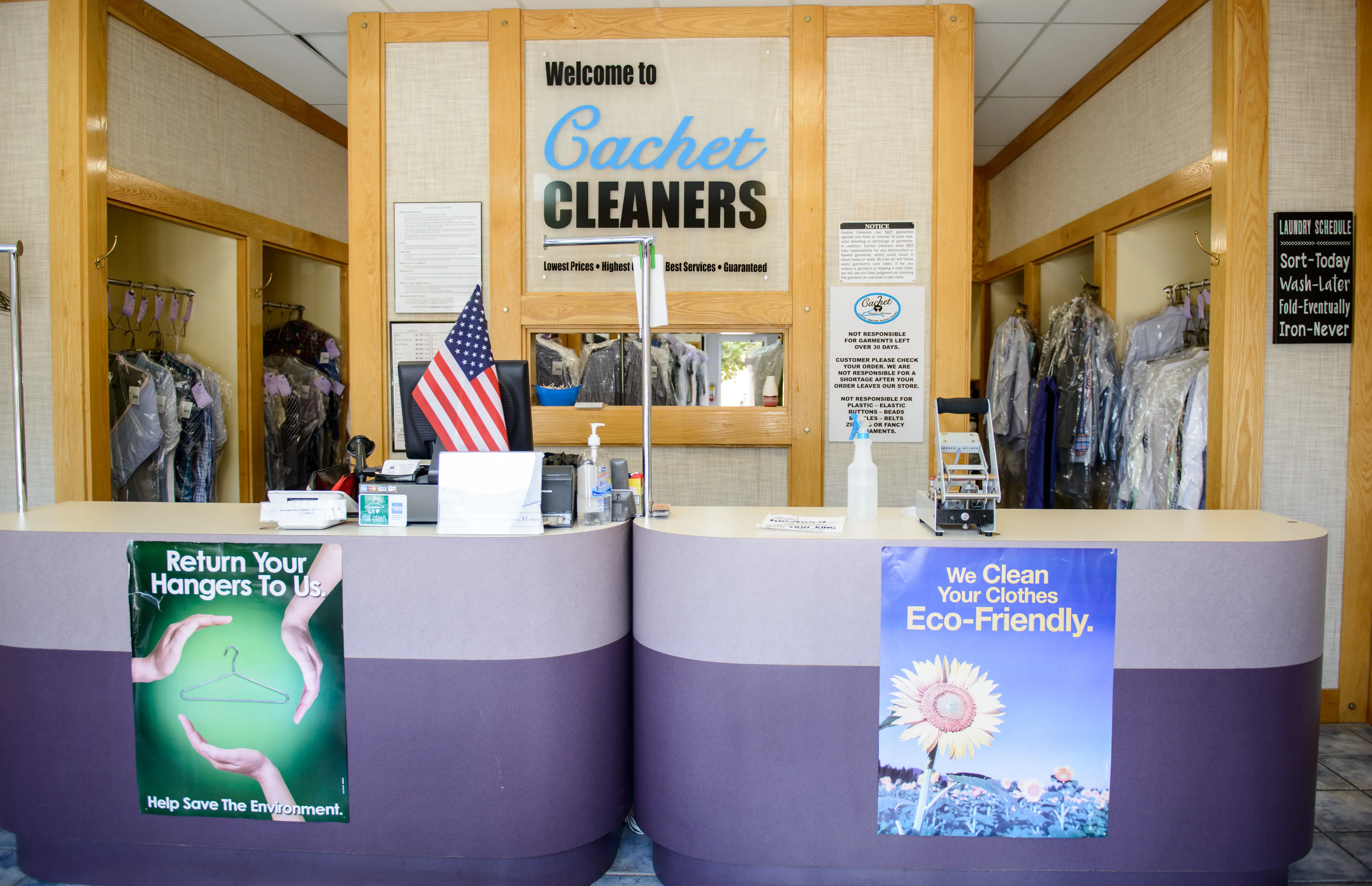 Cachet Cleaners, LLC location