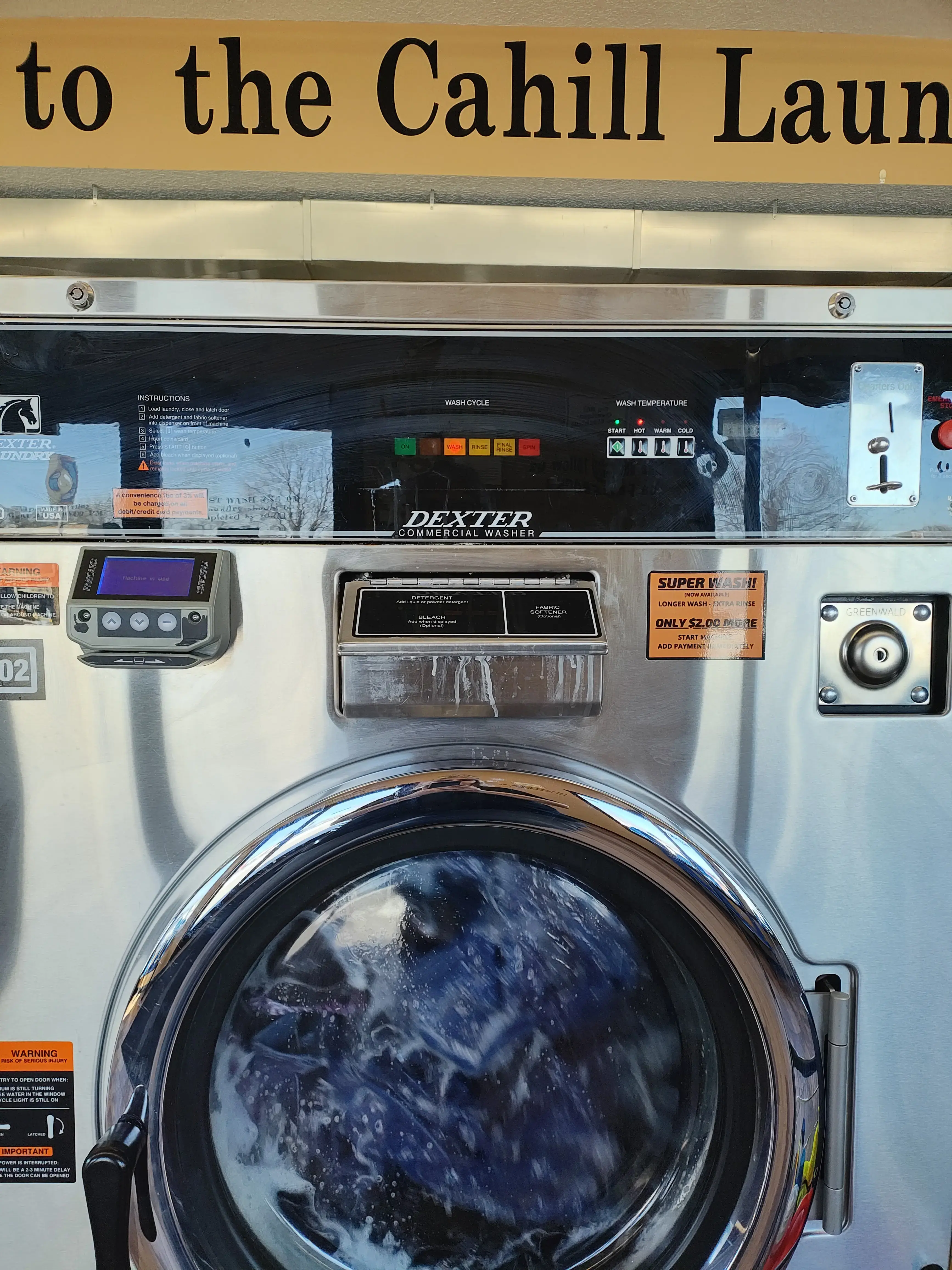 Cahill Laundry Center location