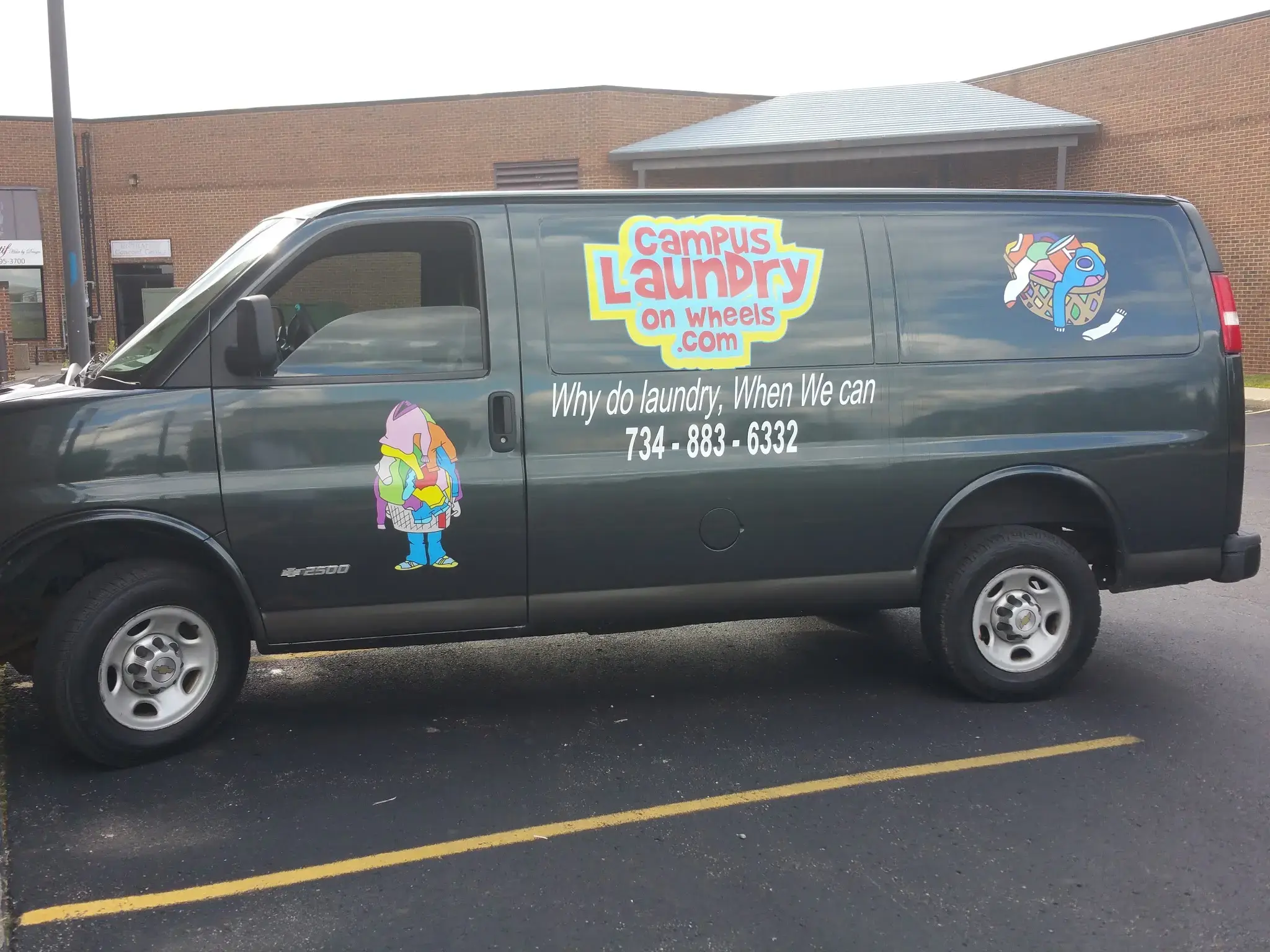 Campus Laundry On Wheels location