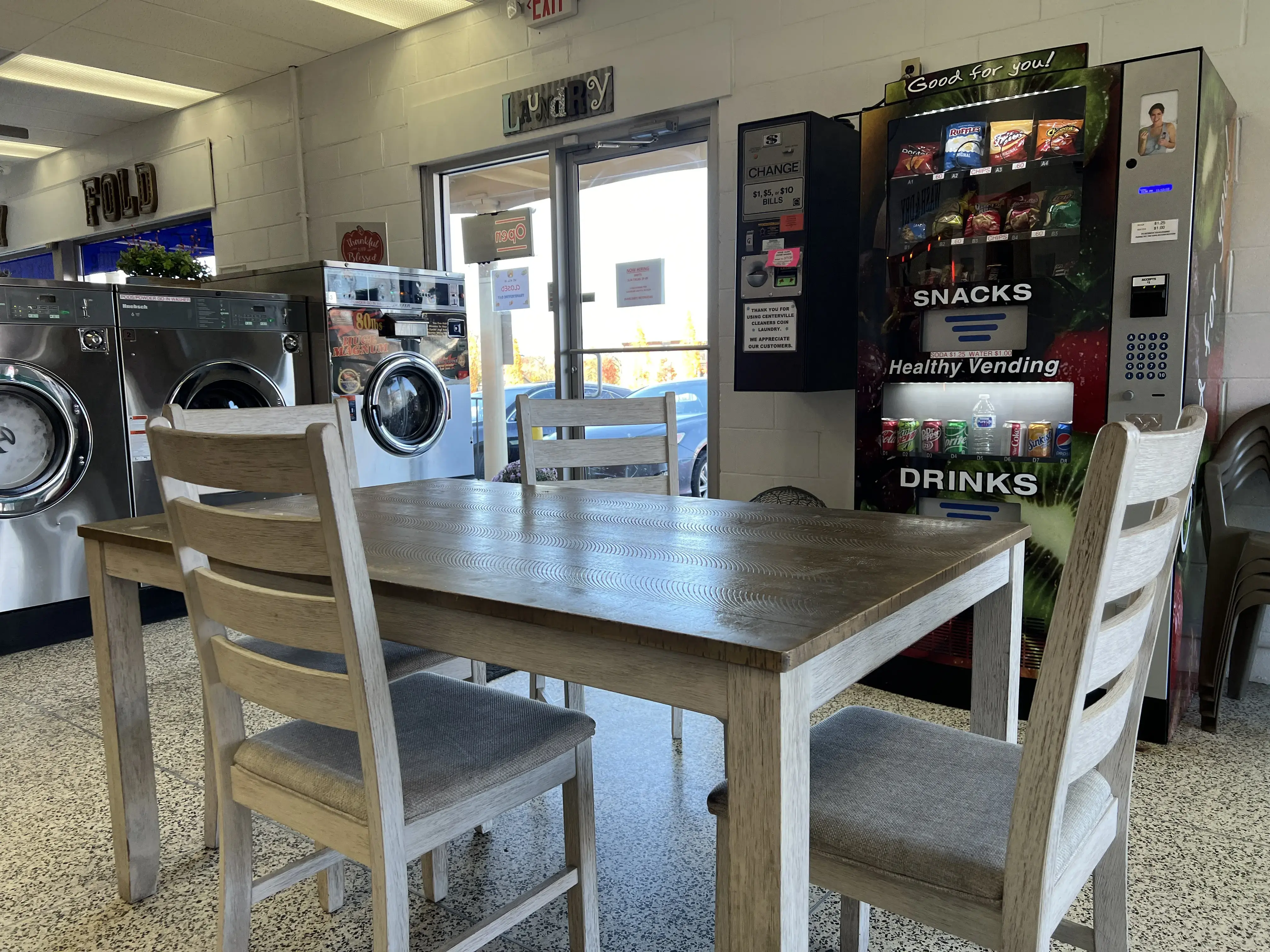 Centerville Cleaners Coin Laundry location