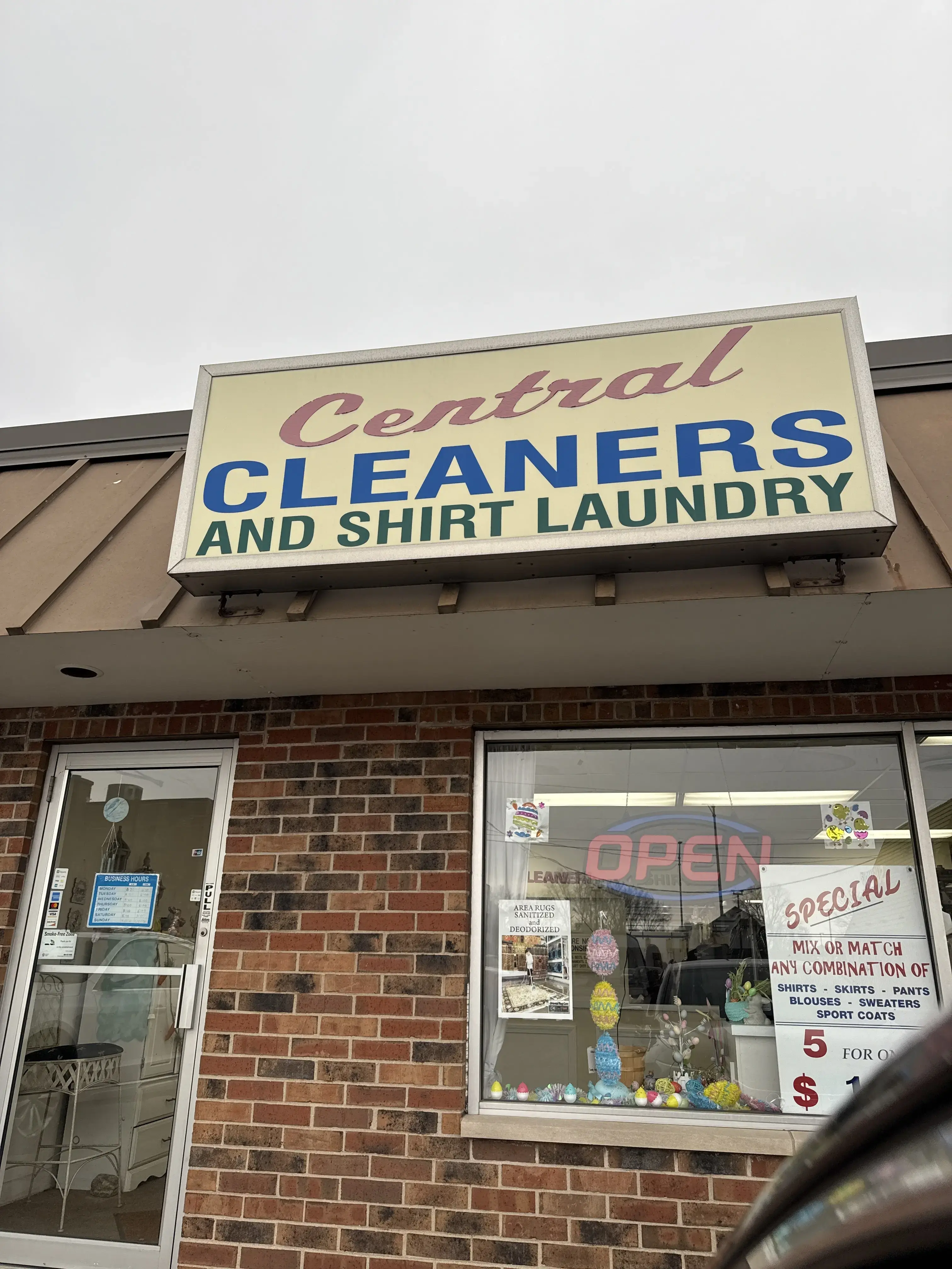 Central Cleaners and Shirt Laundry--Joliet location