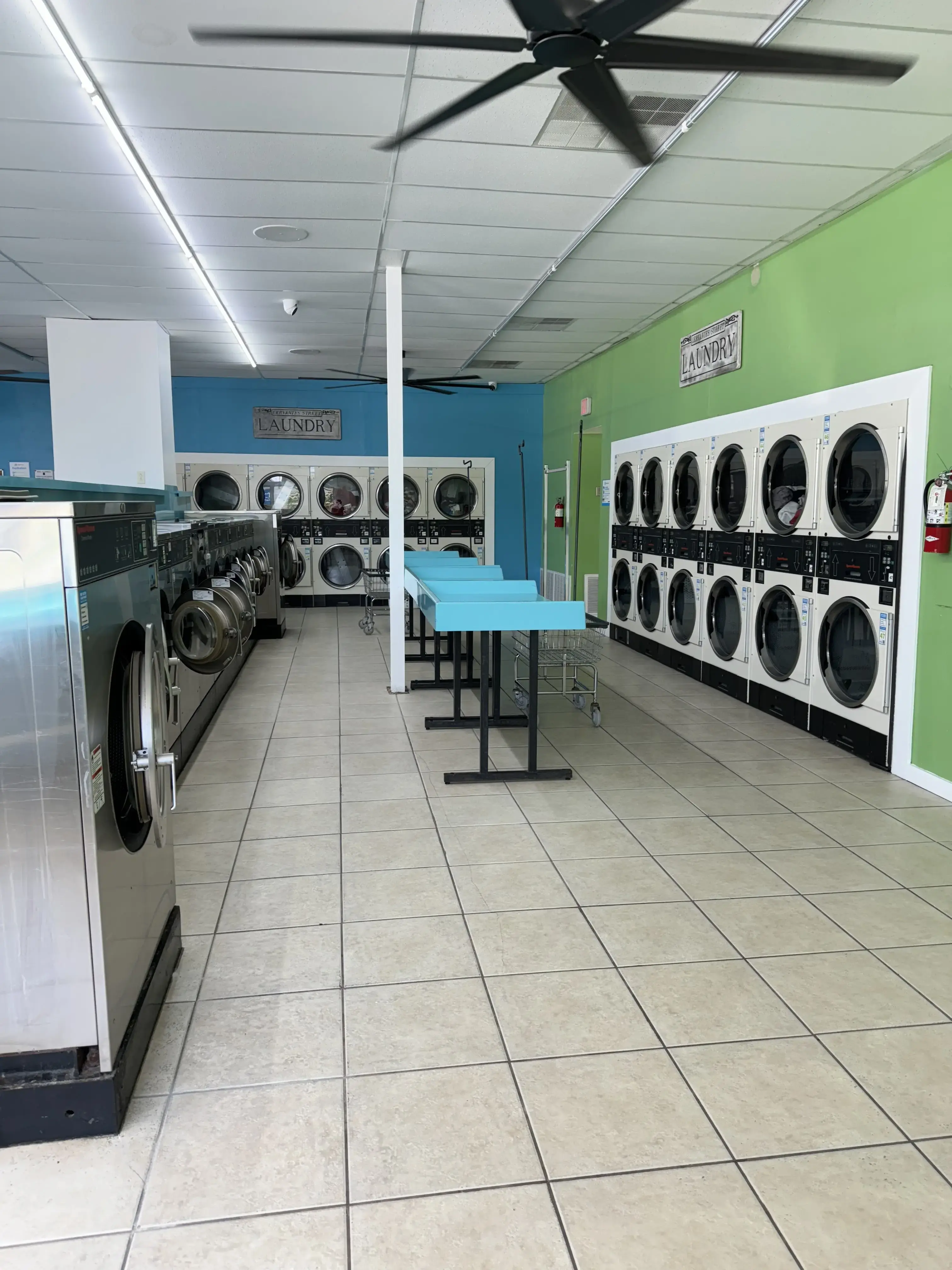 Cervantes Street Laundry location