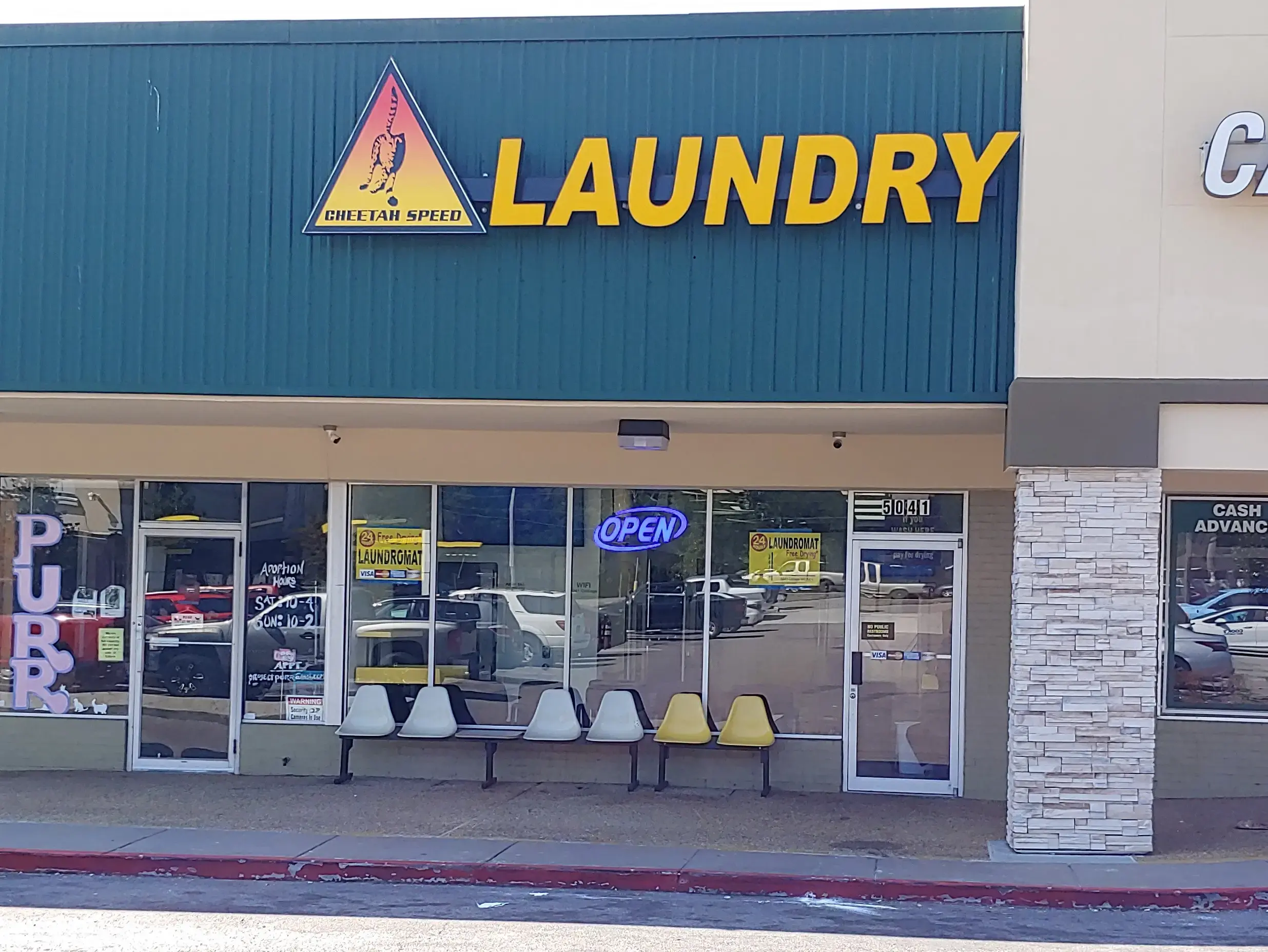 Cheetah Speed Laundry location