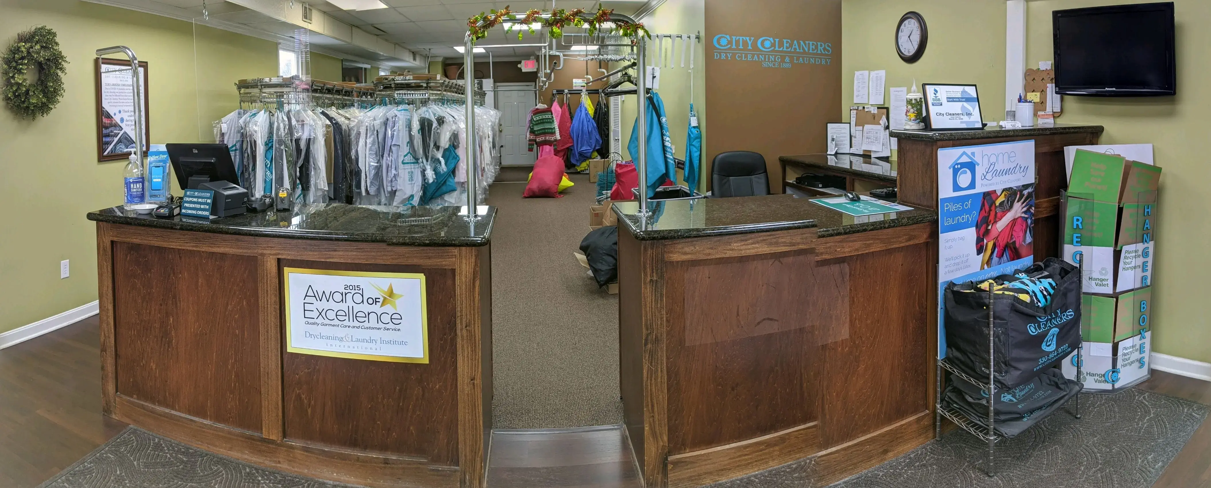 City Cleaners location