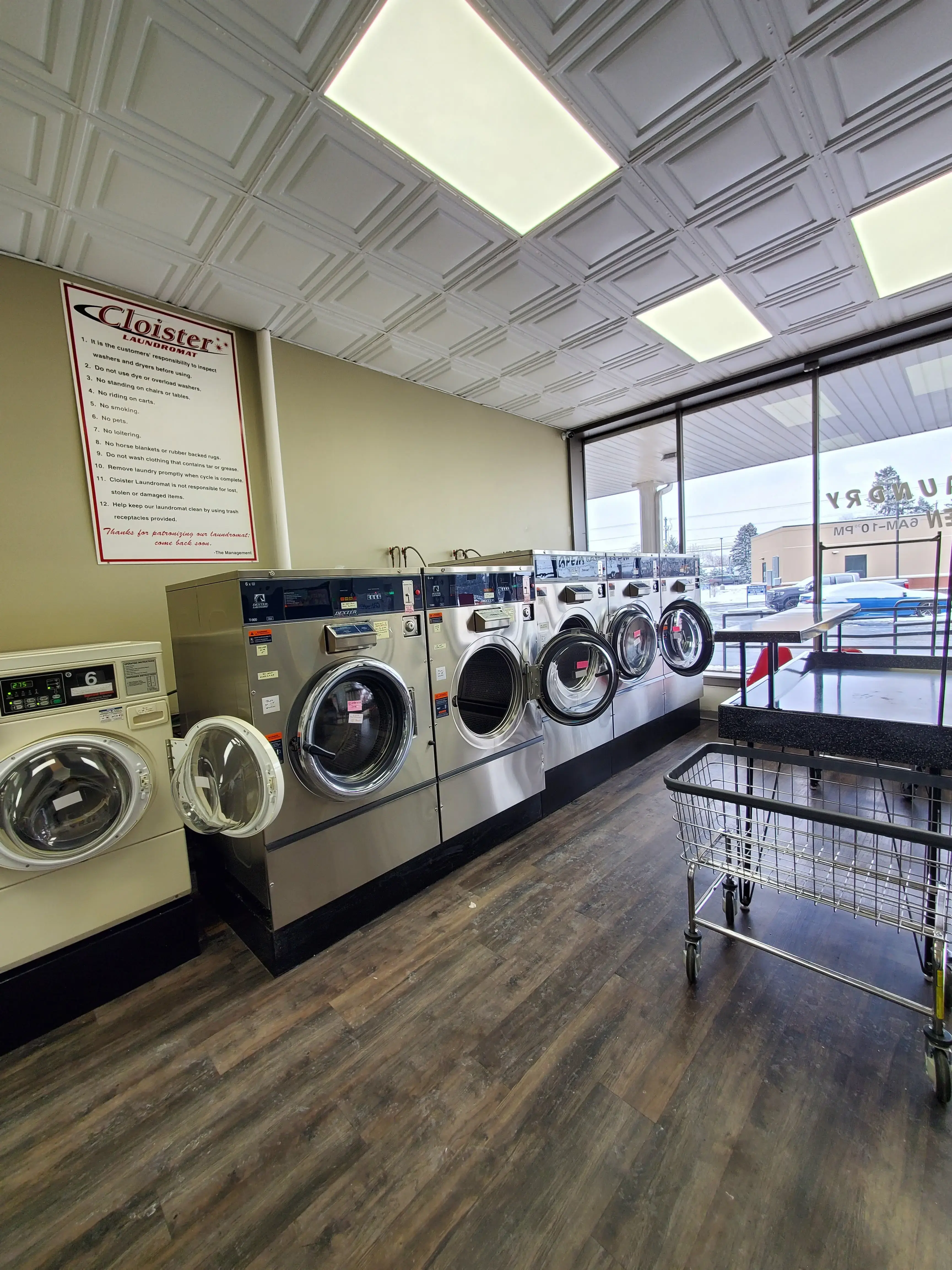 Cloister Laundromat location
