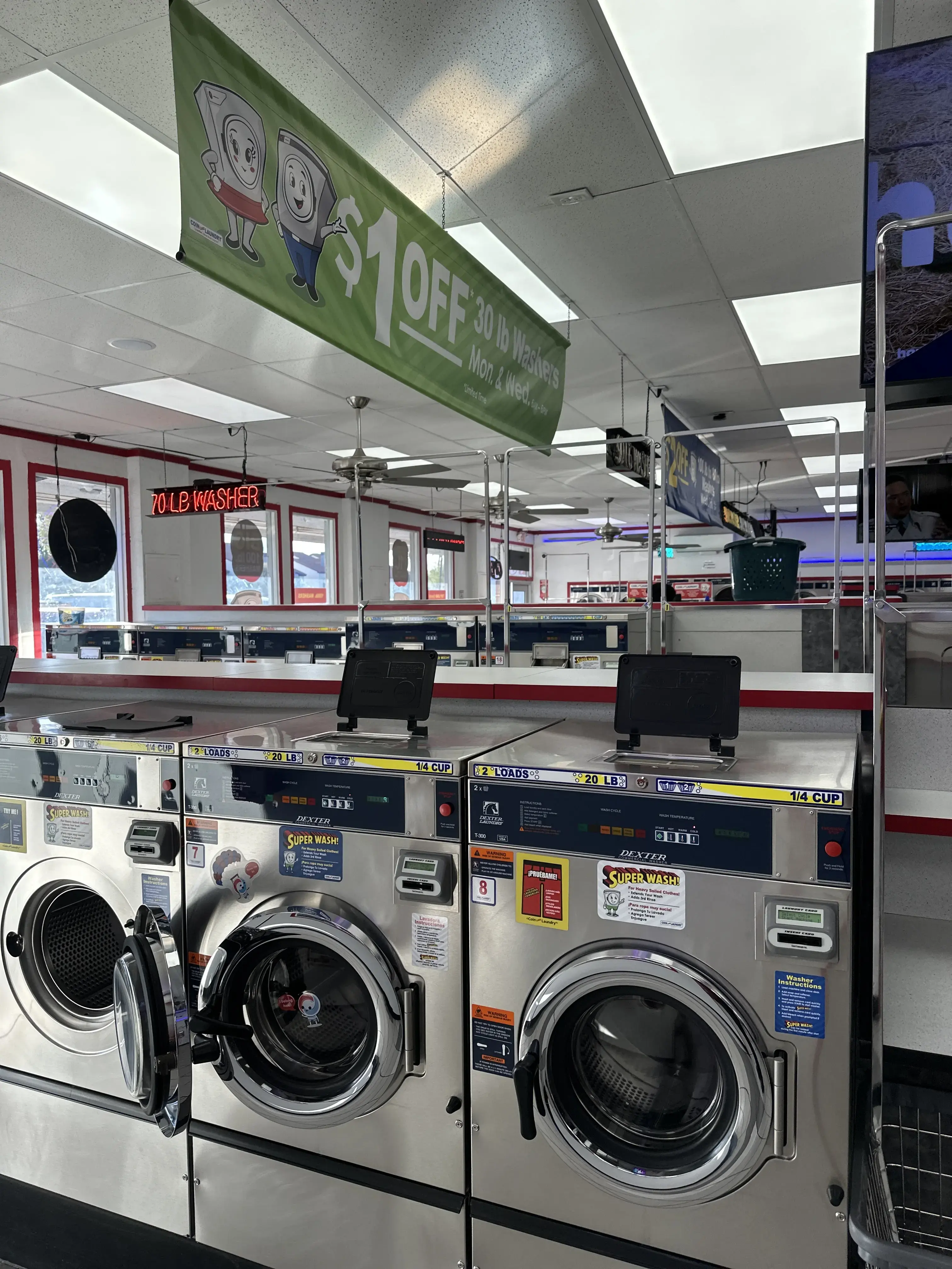 COIN Less LAUNDRY location