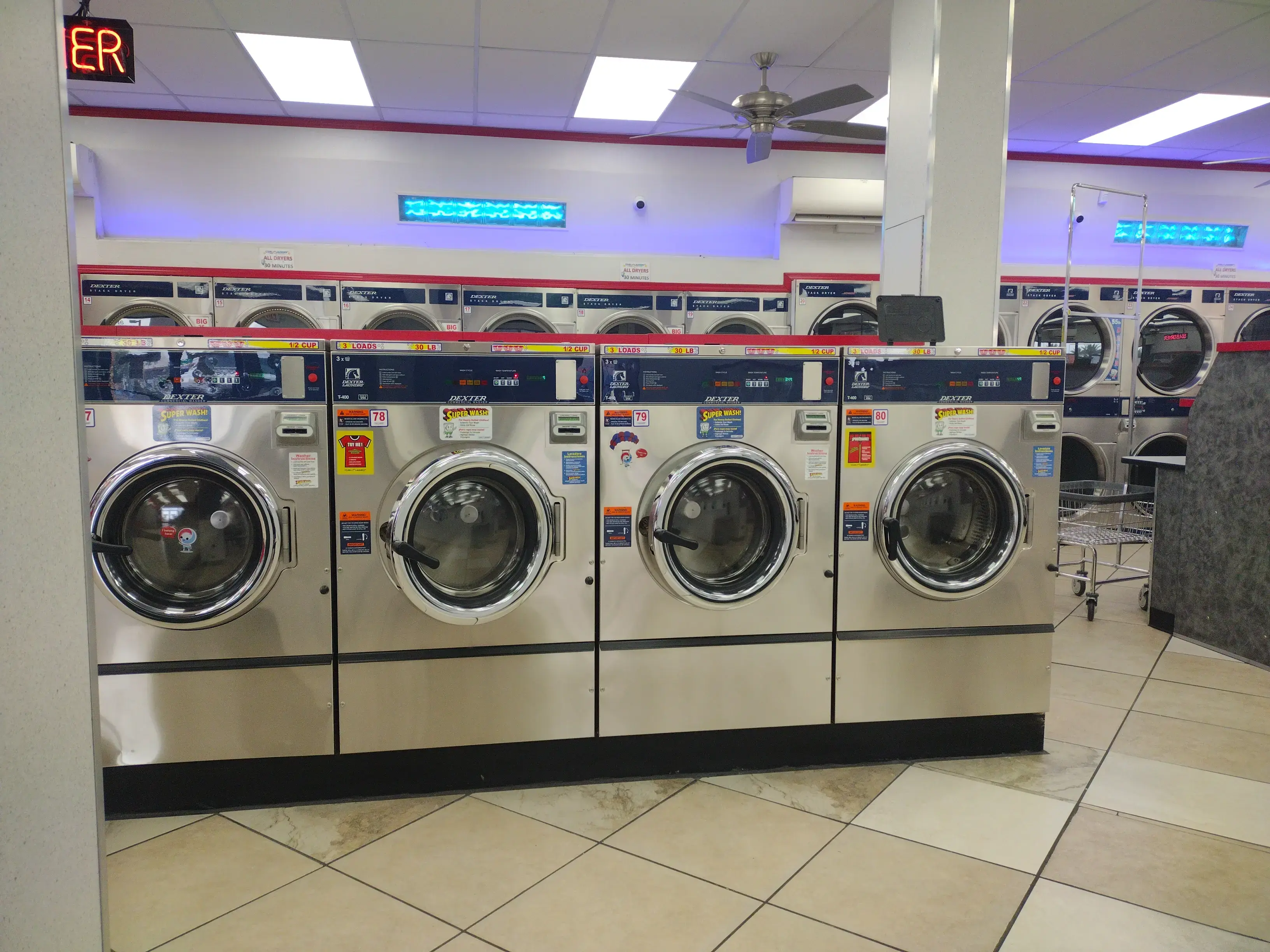 COIN Less LAUNDRY location