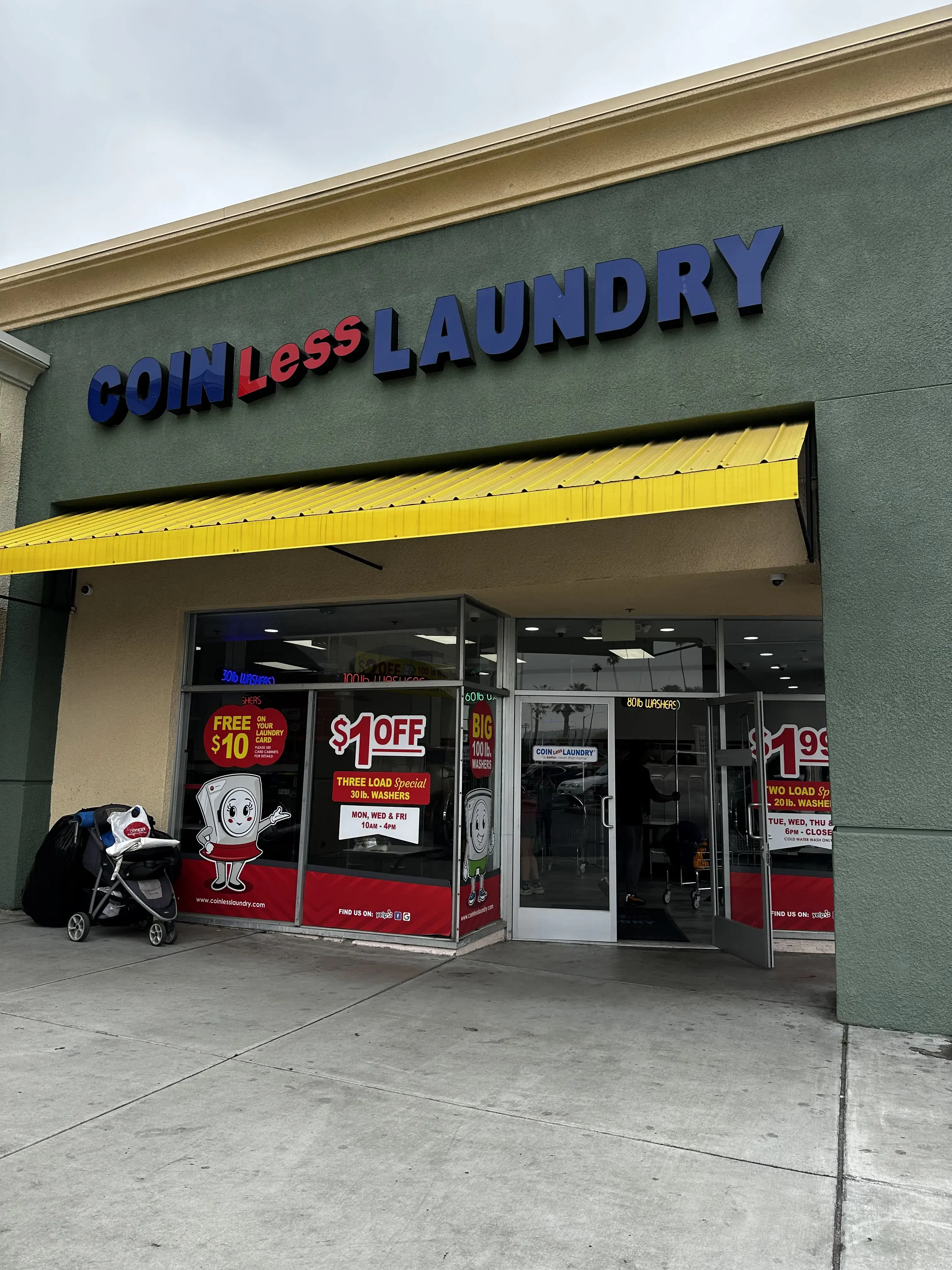 COIN Less LAUNDRY location