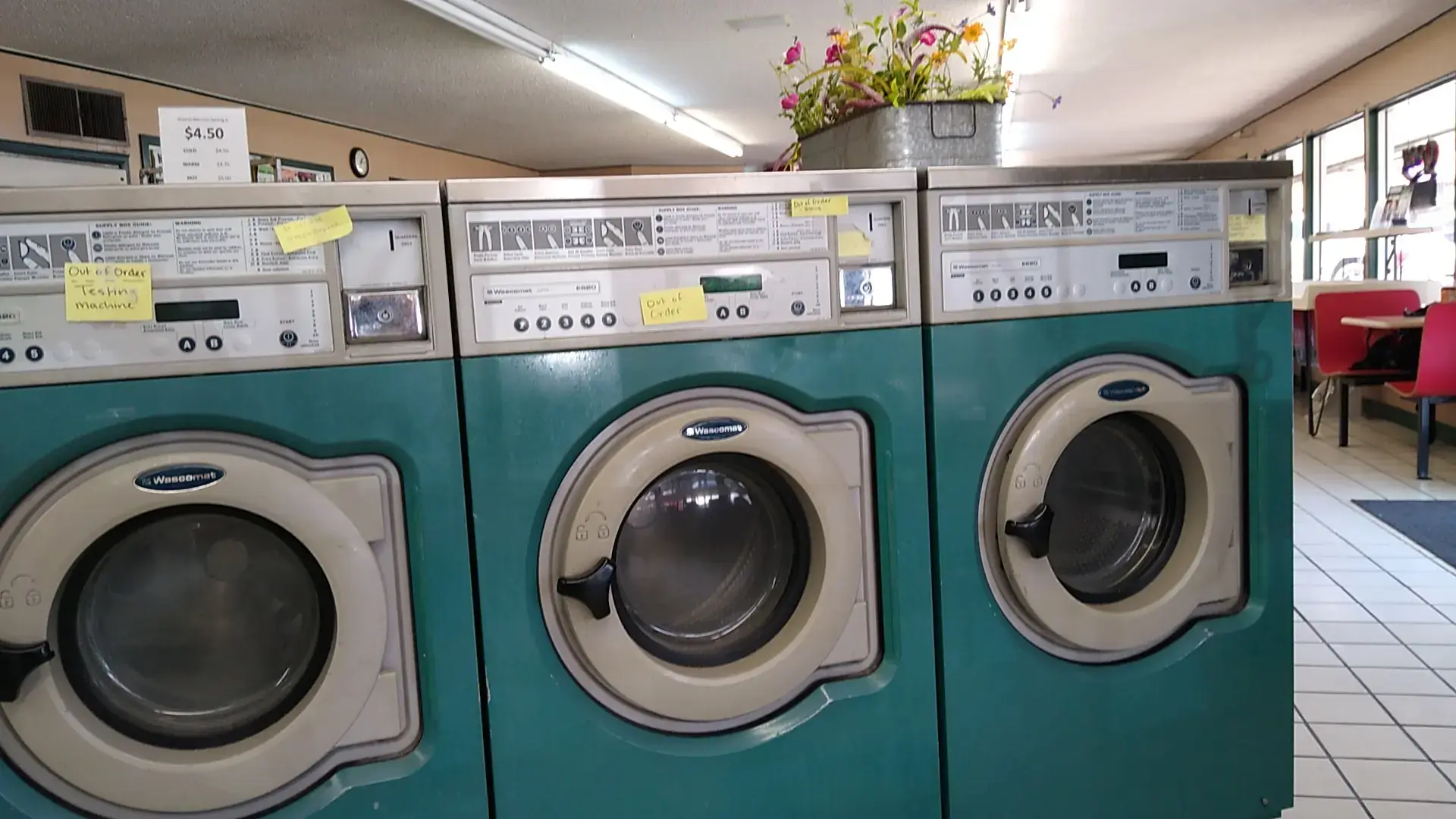 College Plaza Laundry location